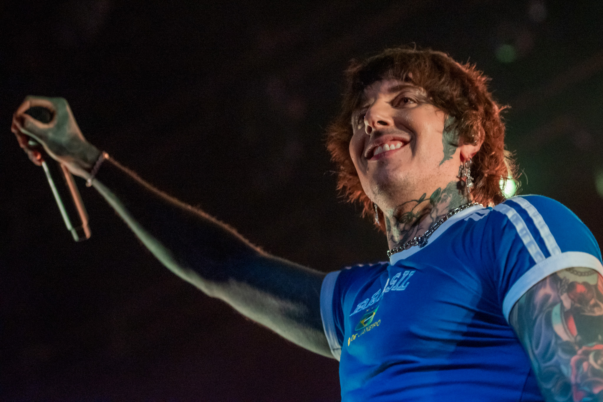 Bring Me The Horizon no Vibra São Paulo. Créditos: Leca Suzuki