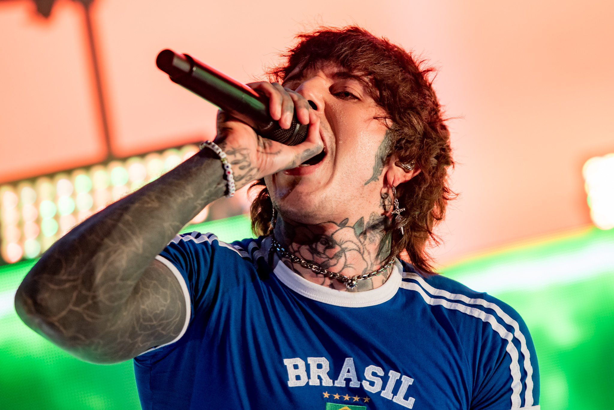 Bring Me The Horizon no Vibra São Paulo. Créditos: Leca Suzuki