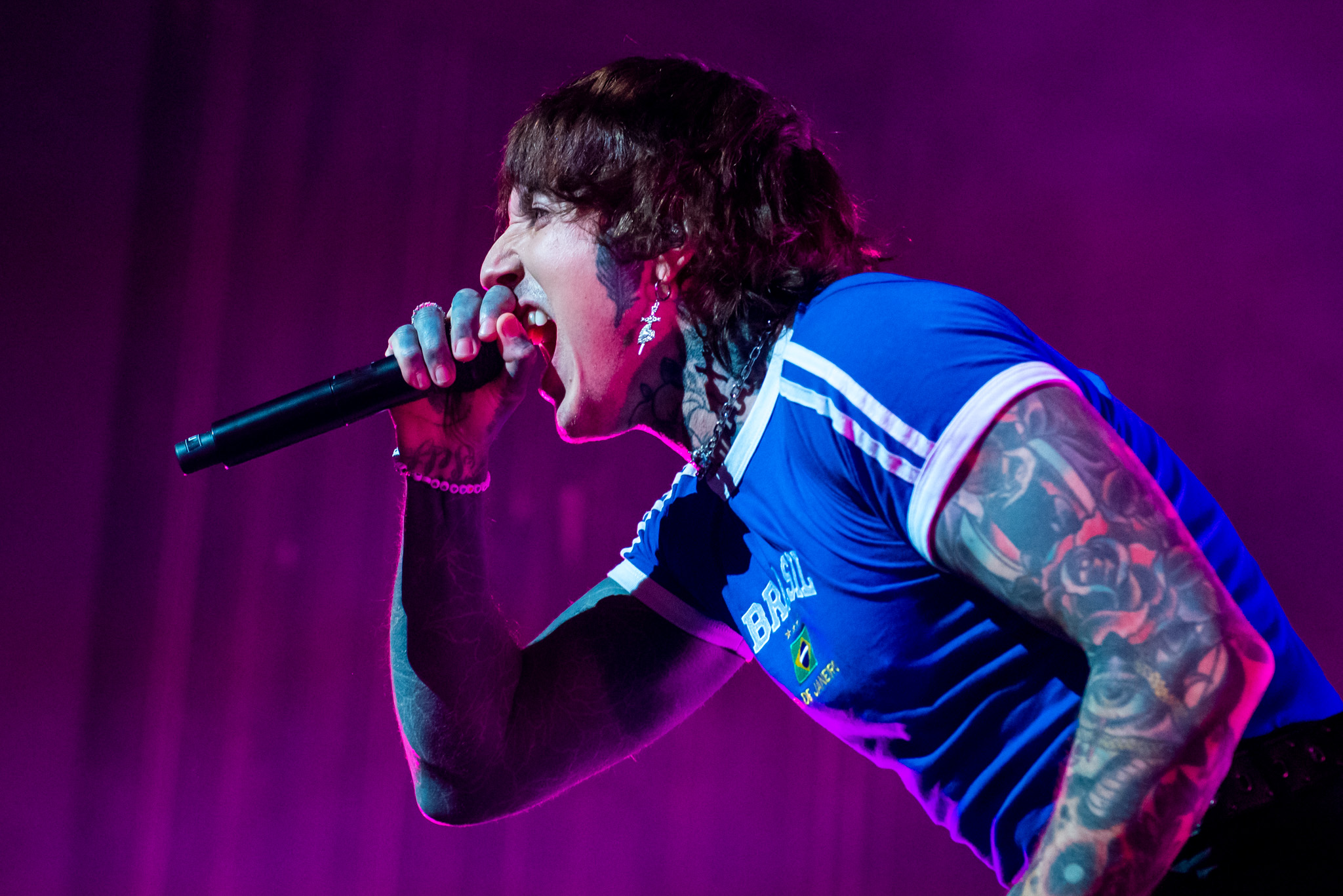 Bring Me The Horizon no Vibra São Paulo. Créditos: Leca Suzuki