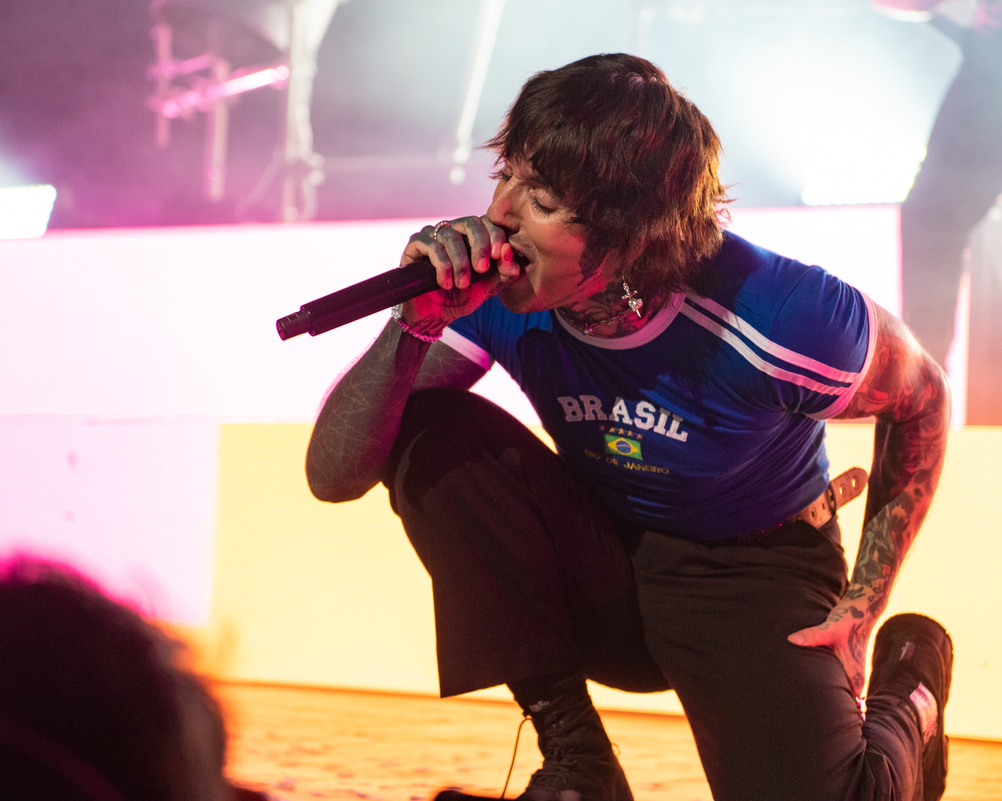 Bring Me The Horizon no Vibra São Paulo. Créditos: Leca Suzuki