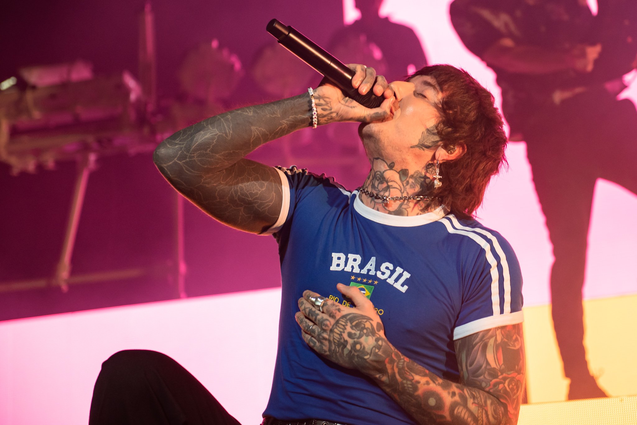 Bring Me The Horizon no Vibra São Paulo. Créditos: Leca Suzuki