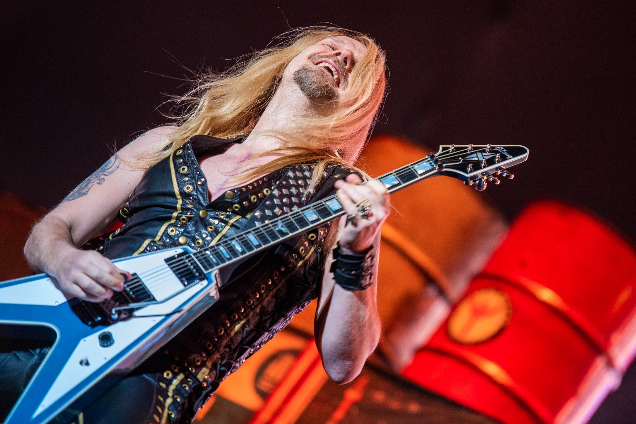 Judas Priest no Knotfest Brasil. Créditos: Leca Suzuki