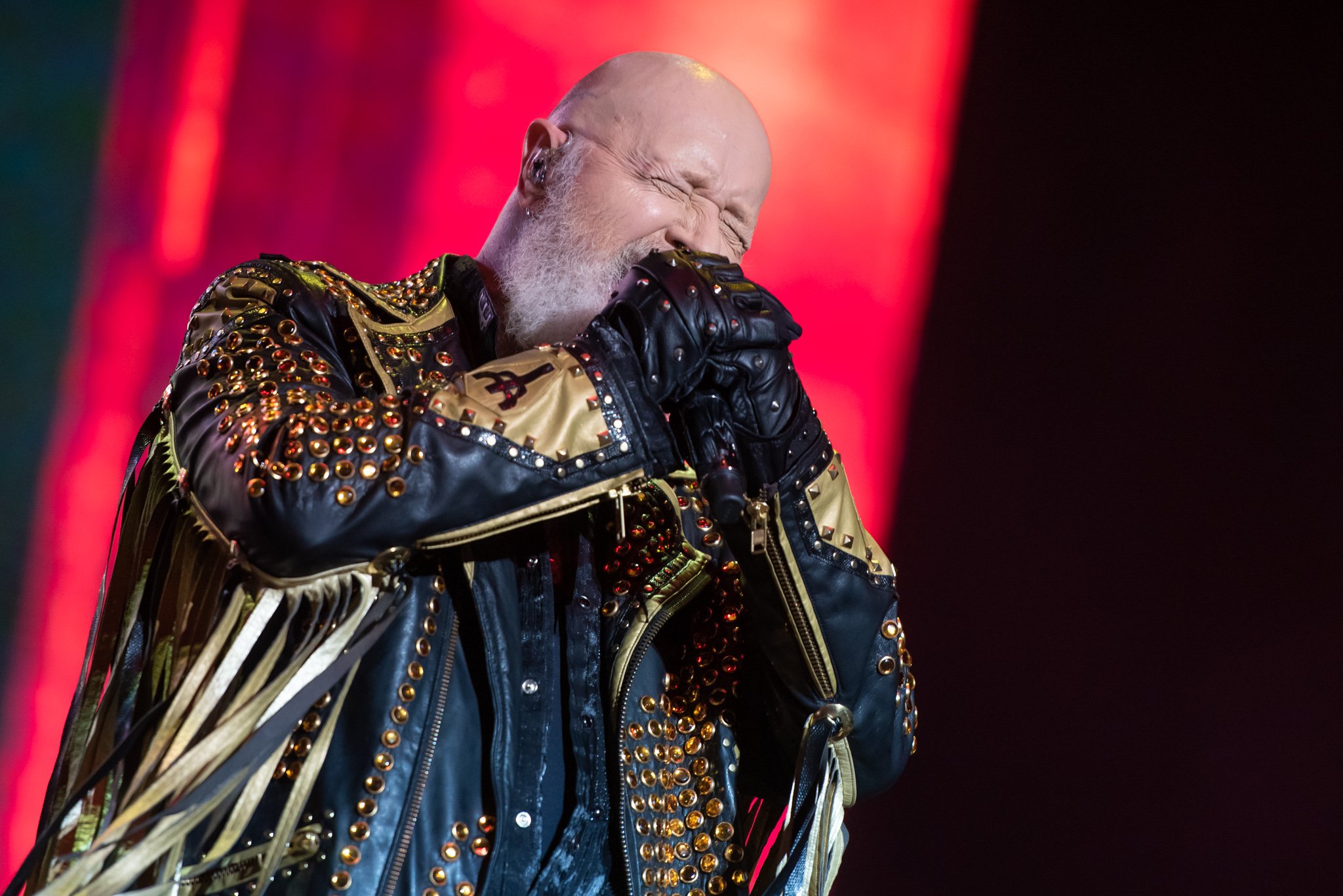 Judas Priest no Knotfest Brasil. Créditos: Leca Suzuki