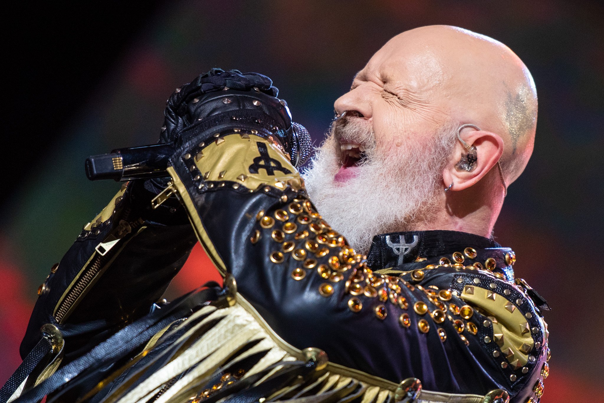 Judas Priest no Knotfest Brasil. Créditos: Leca Suzuki