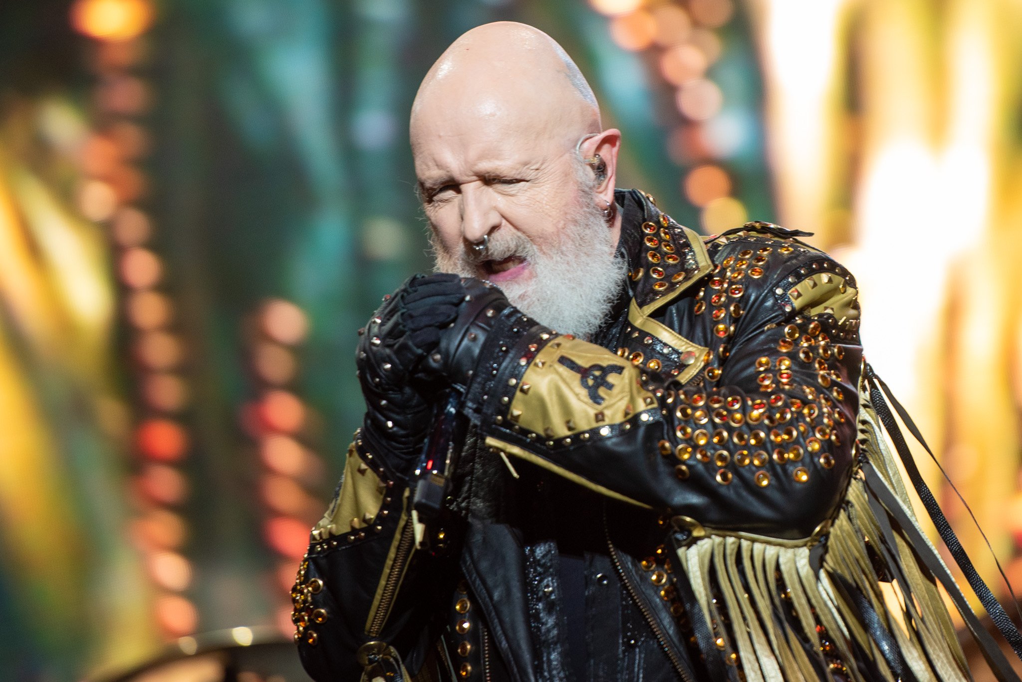 Judas Priest no Knotfest Brasil. Créditos: Leca Suzuki
