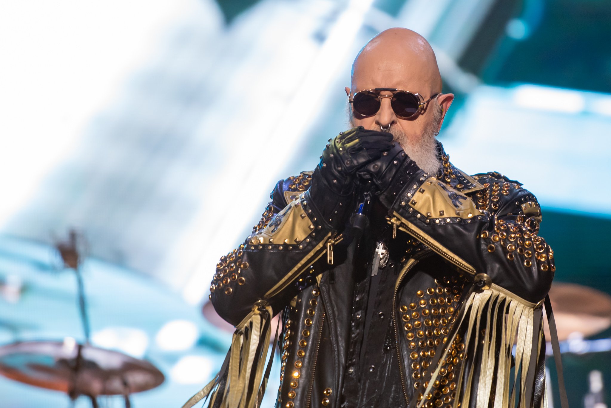 Judas Priest no Knotfest Brasil. Créditos: Leca Suzuki