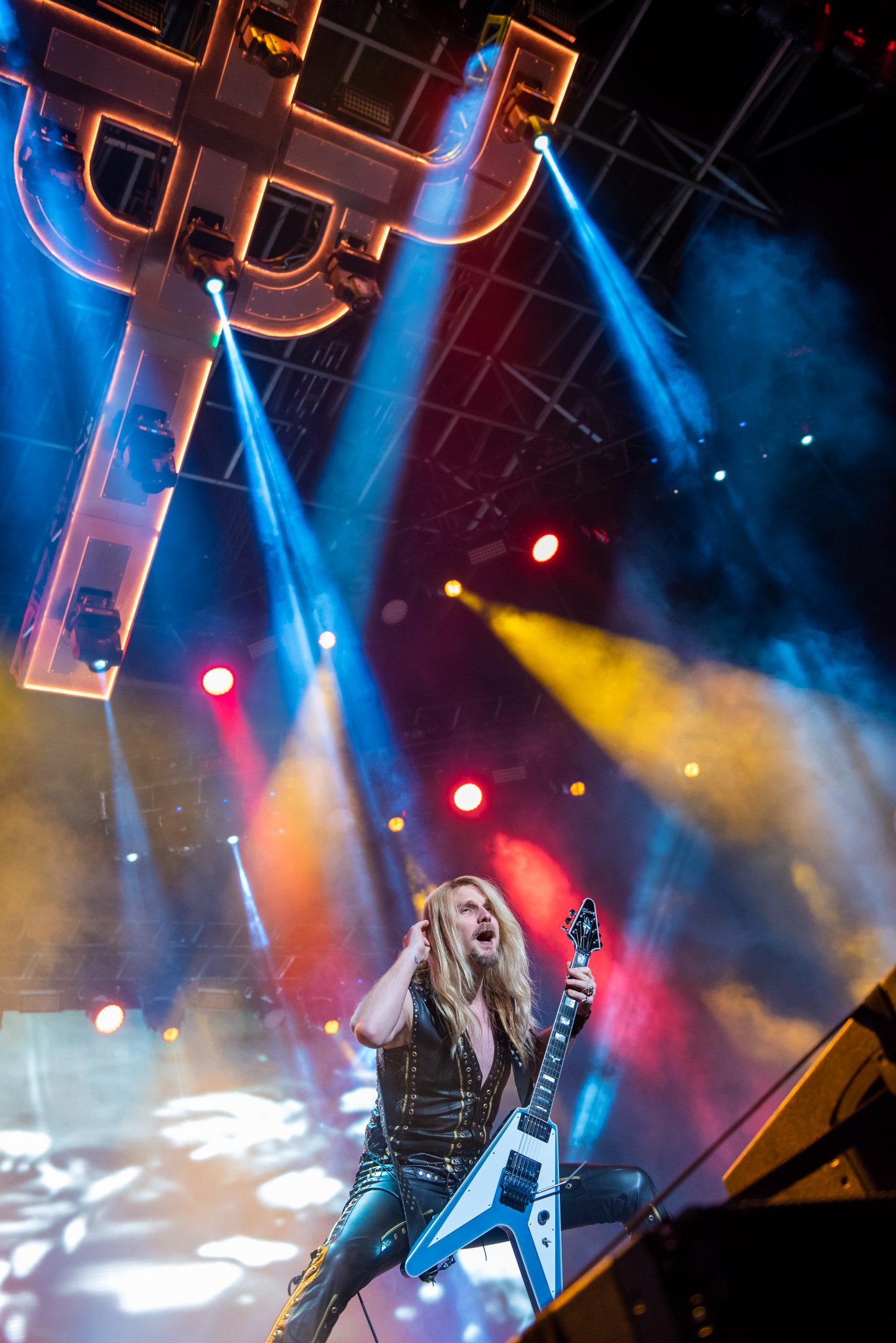 Judas Priest no Knotfest Brasil. Créditos: Leca Suzuki