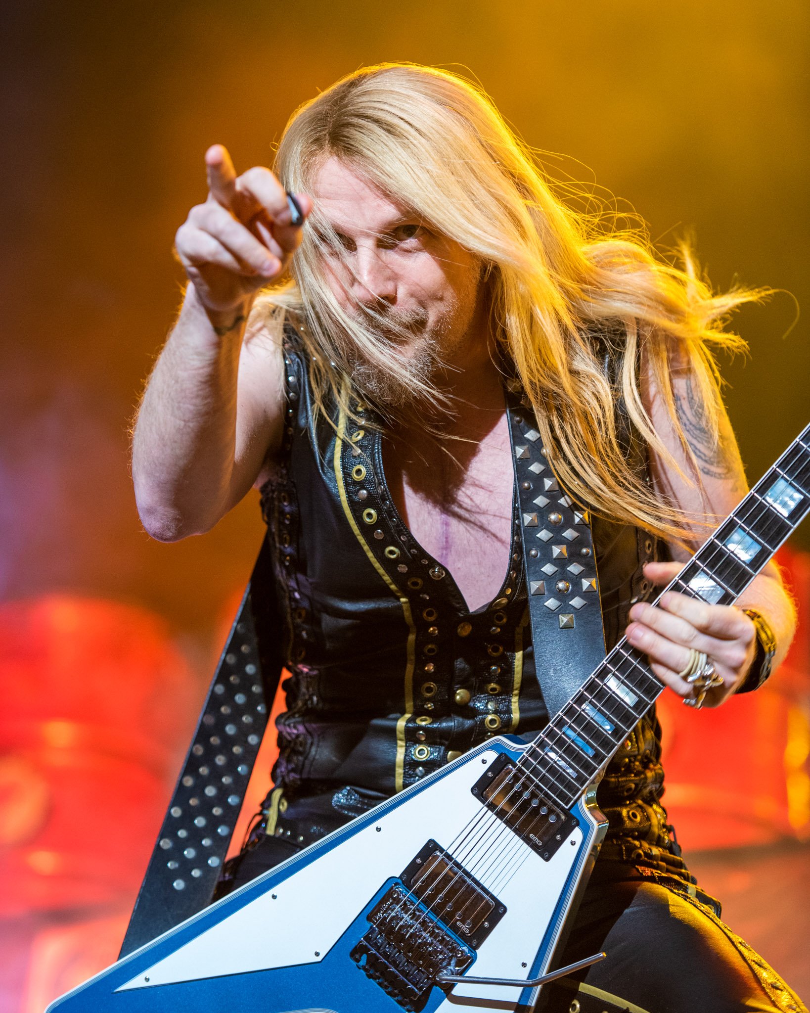 Judas Priest no Knotfest Brasil. Créditos: Leca Suzuki