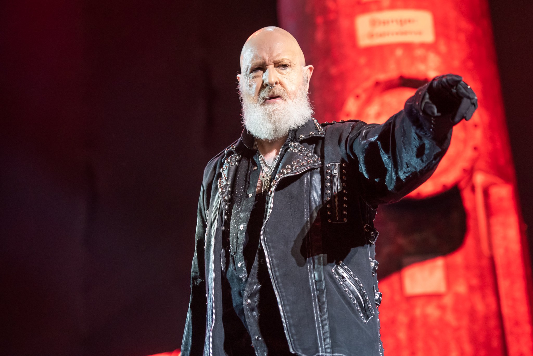 Judas Priest no Knotfest Brasil. Créditos: Leca Suzuki