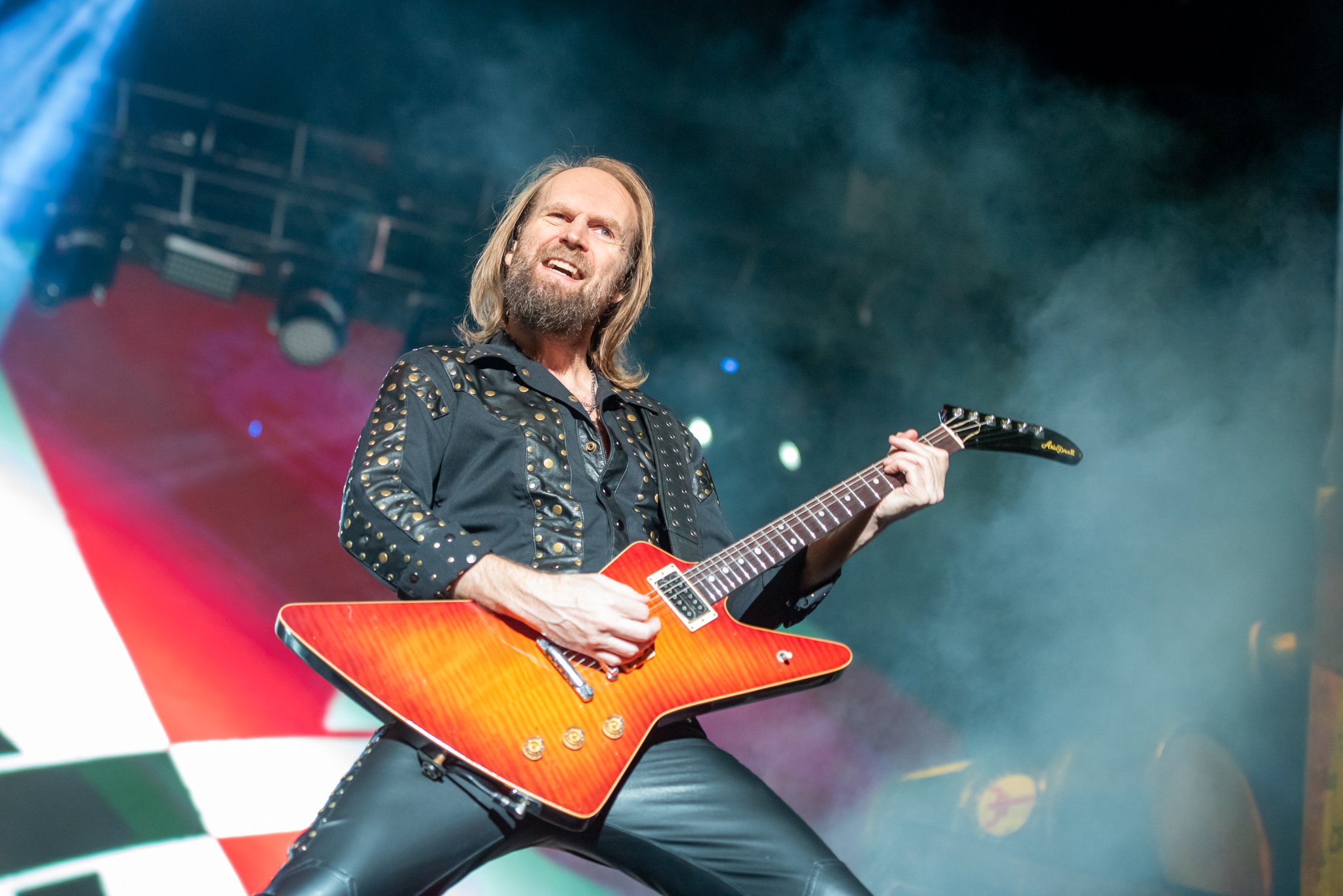 Judas Priest no Knotfest Brasil. Créditos: Leca Suzuki