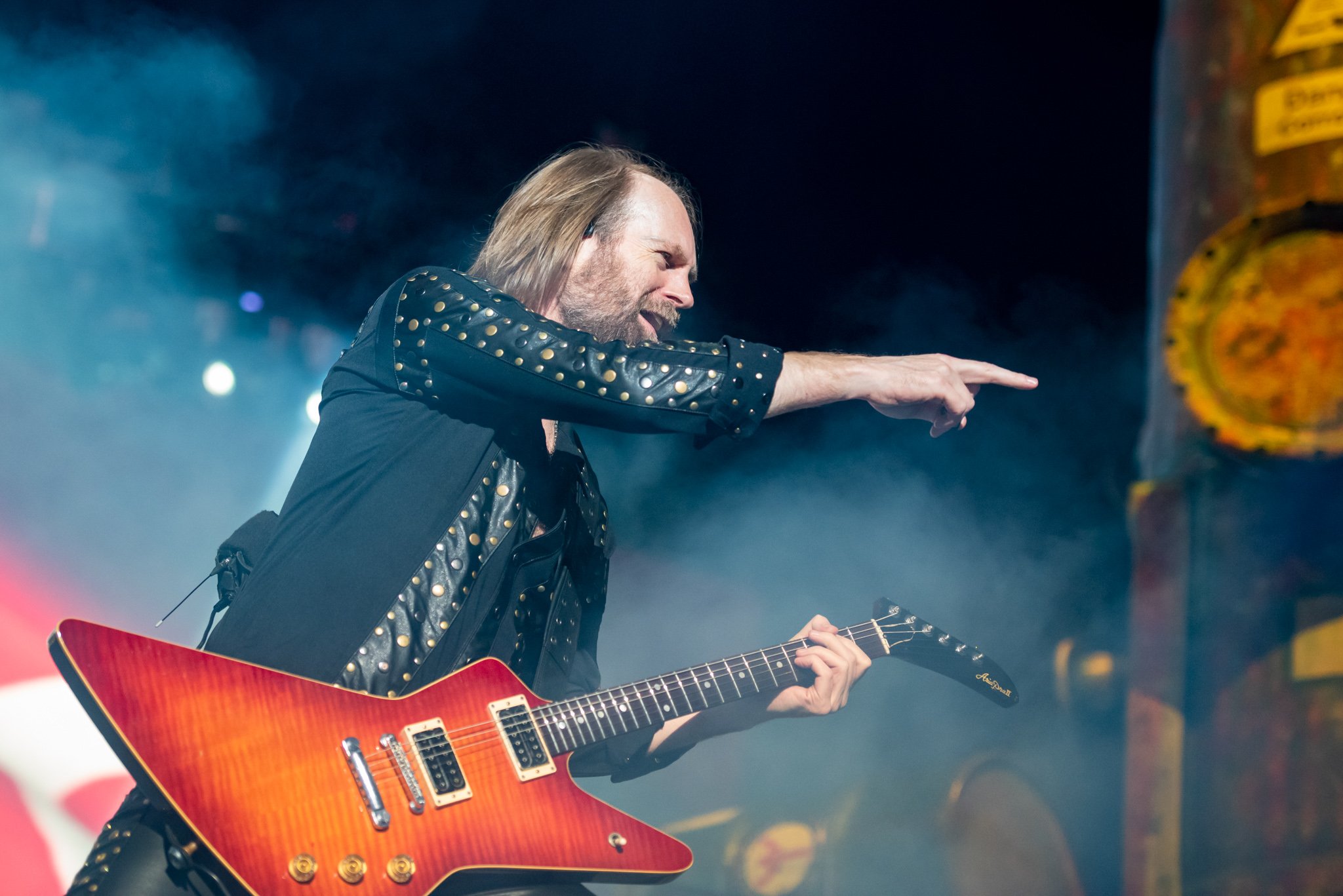 Judas Priest no Knotfest Brasil. Créditos: Leca Suzuki