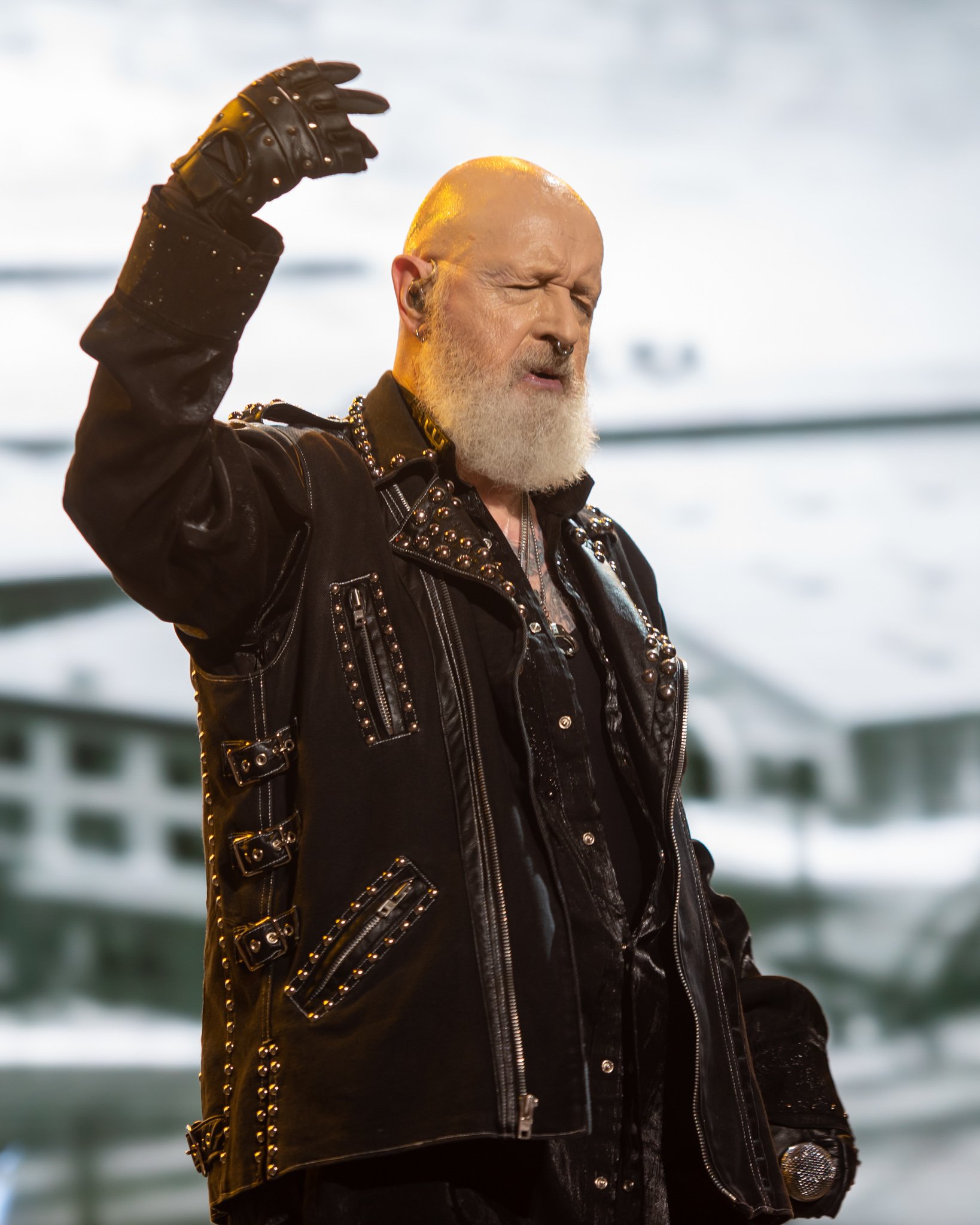 Judas Priest no Knotfest Brasil. Créditos: Leca Suzuki