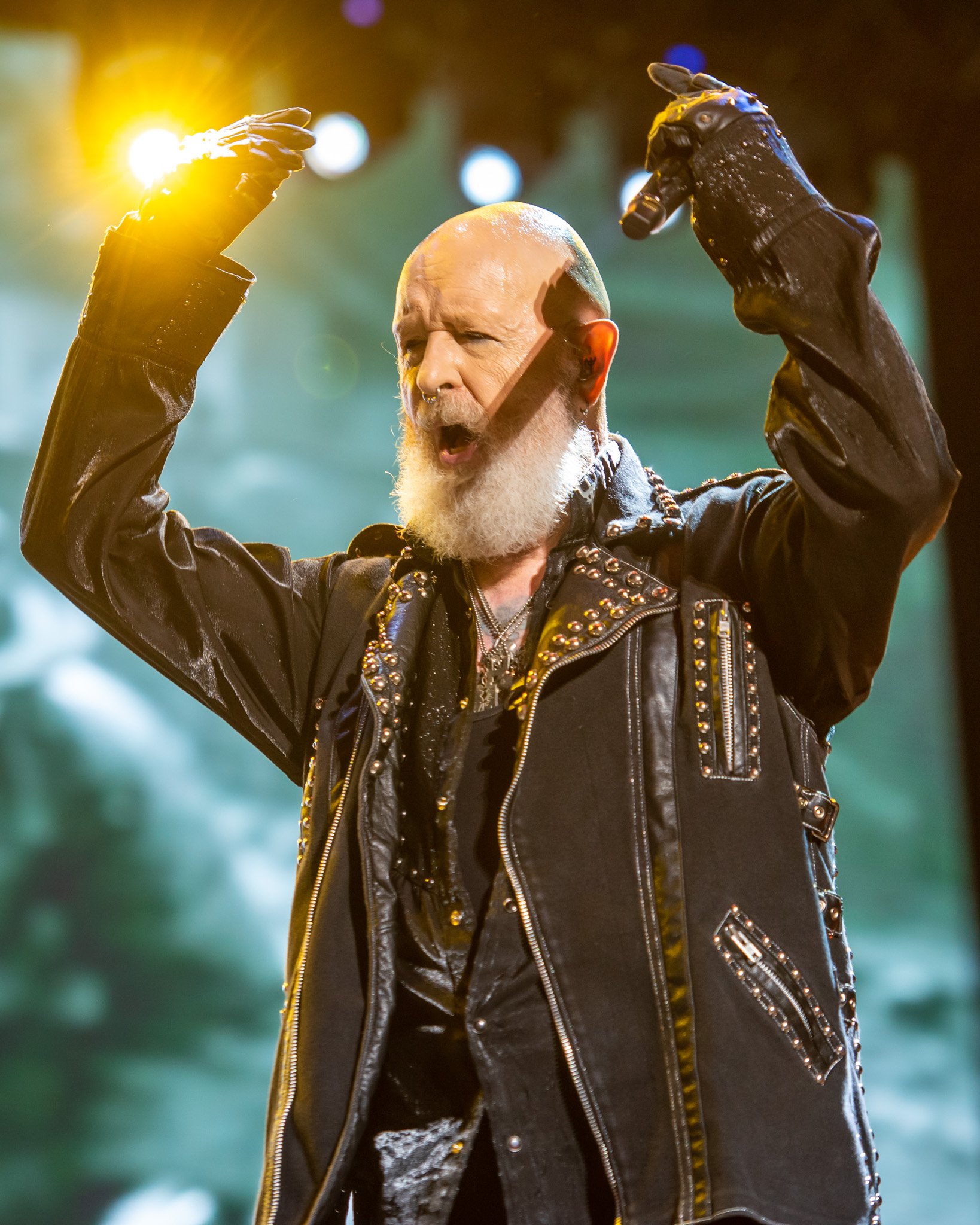 Judas Priest no Knotfest Brasil. Créditos: Leca Suzuki