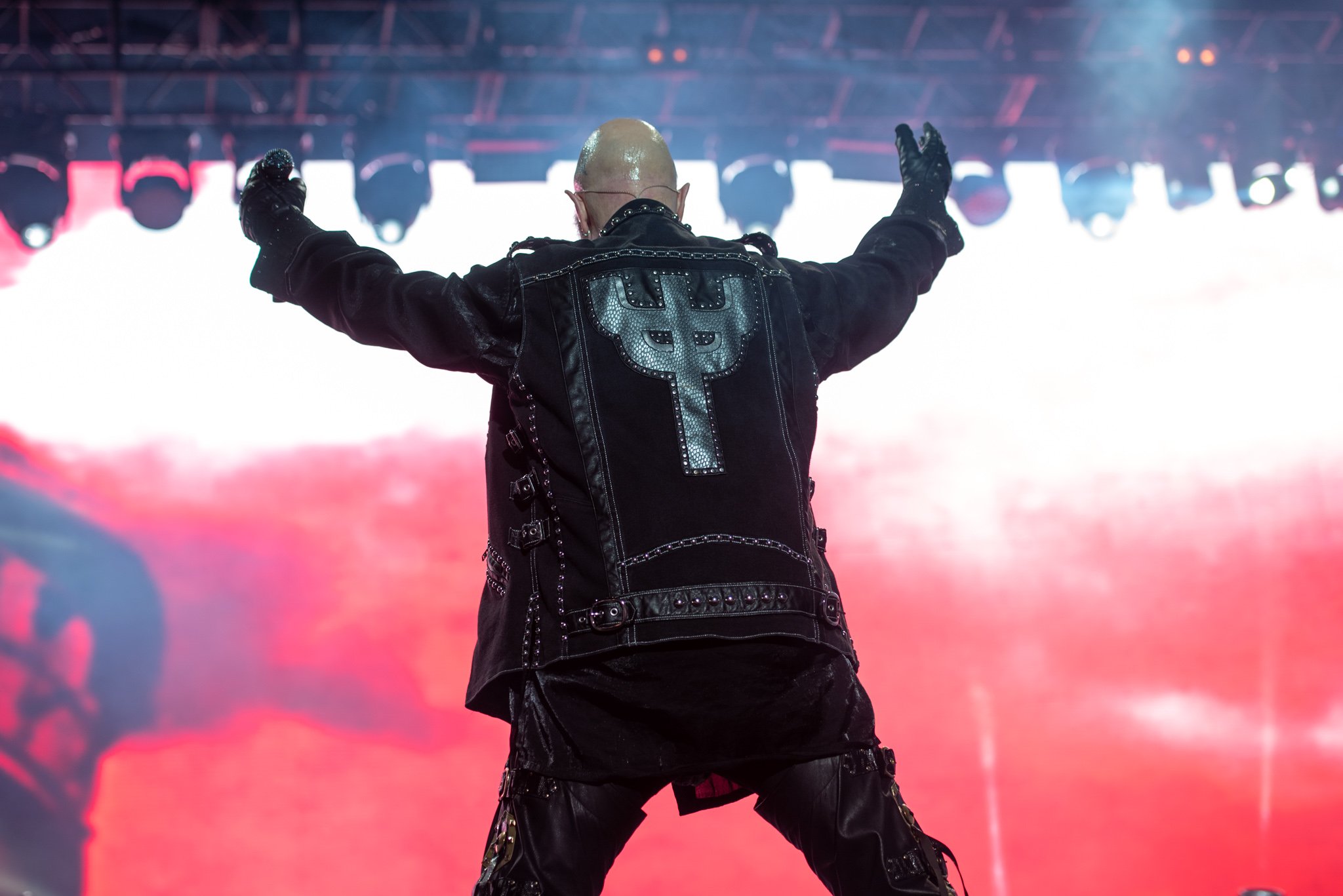 Judas Priest no Knotfest Brasil. Créditos: Leca Suzuki