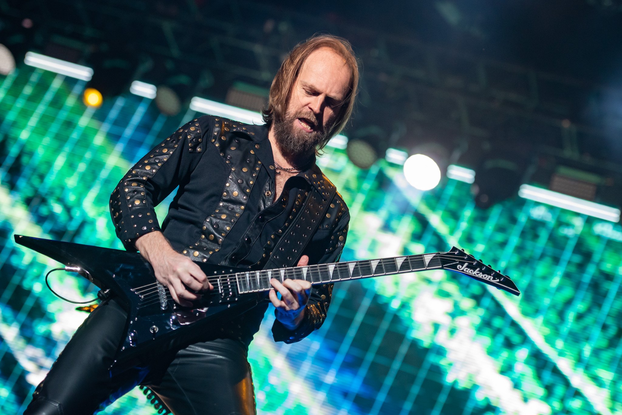 Judas Priest no Knotfest Brasil. Créditos: Leca Suzuki