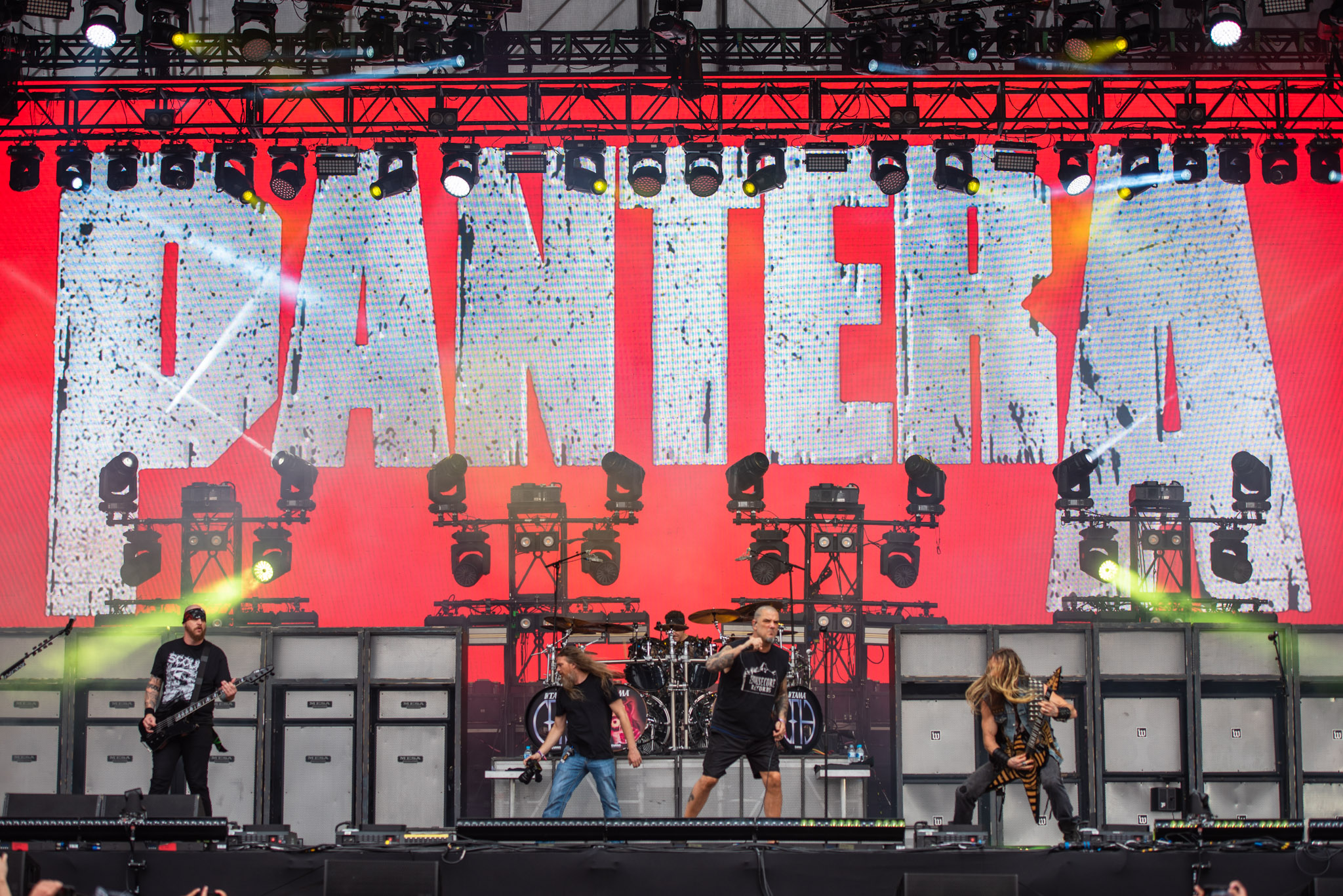Pantera no Knotfest Brasil. Créditos: Leca Suzuki