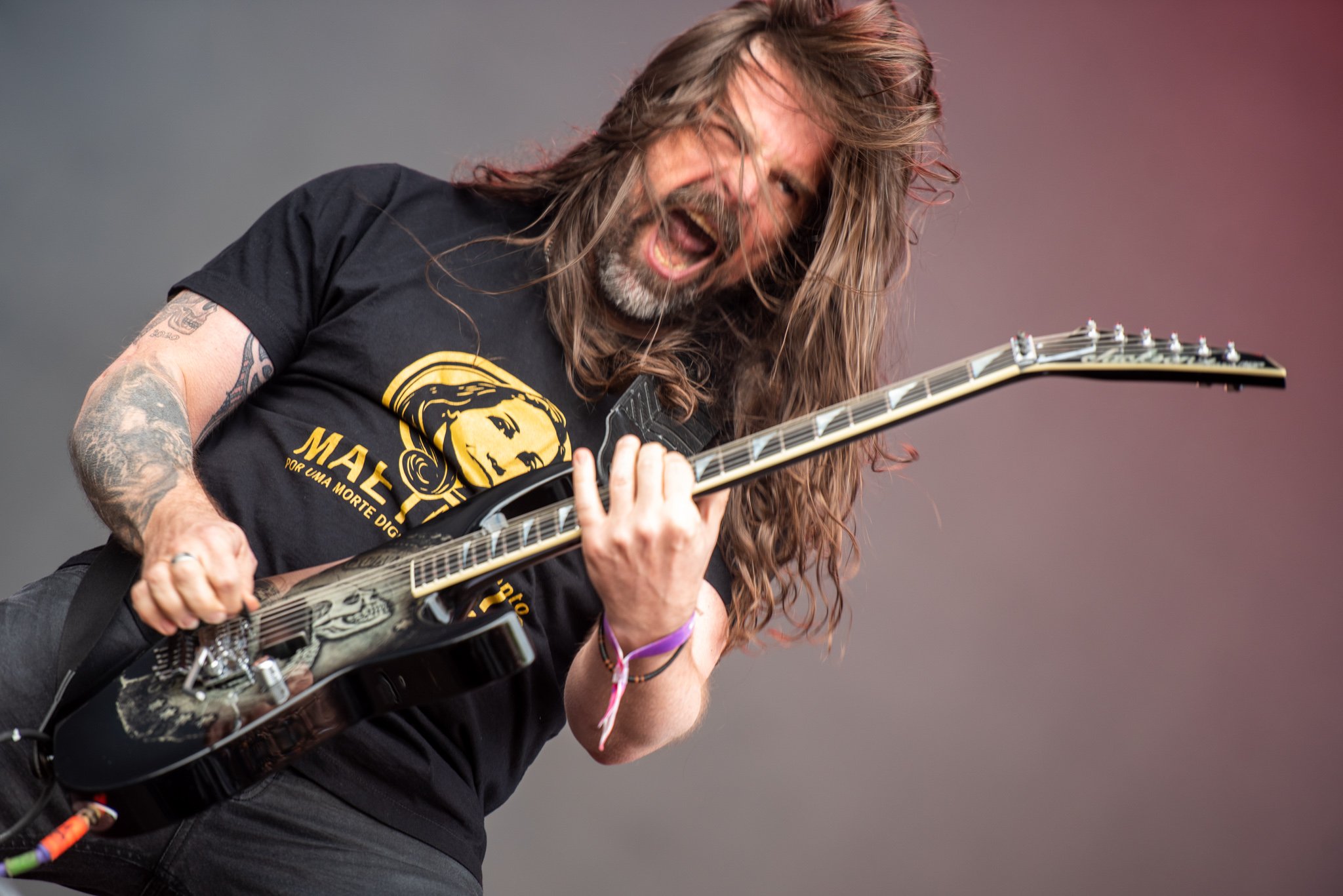 Sepultura no Knotfest Brasil. Créditos: Leca Suzuki