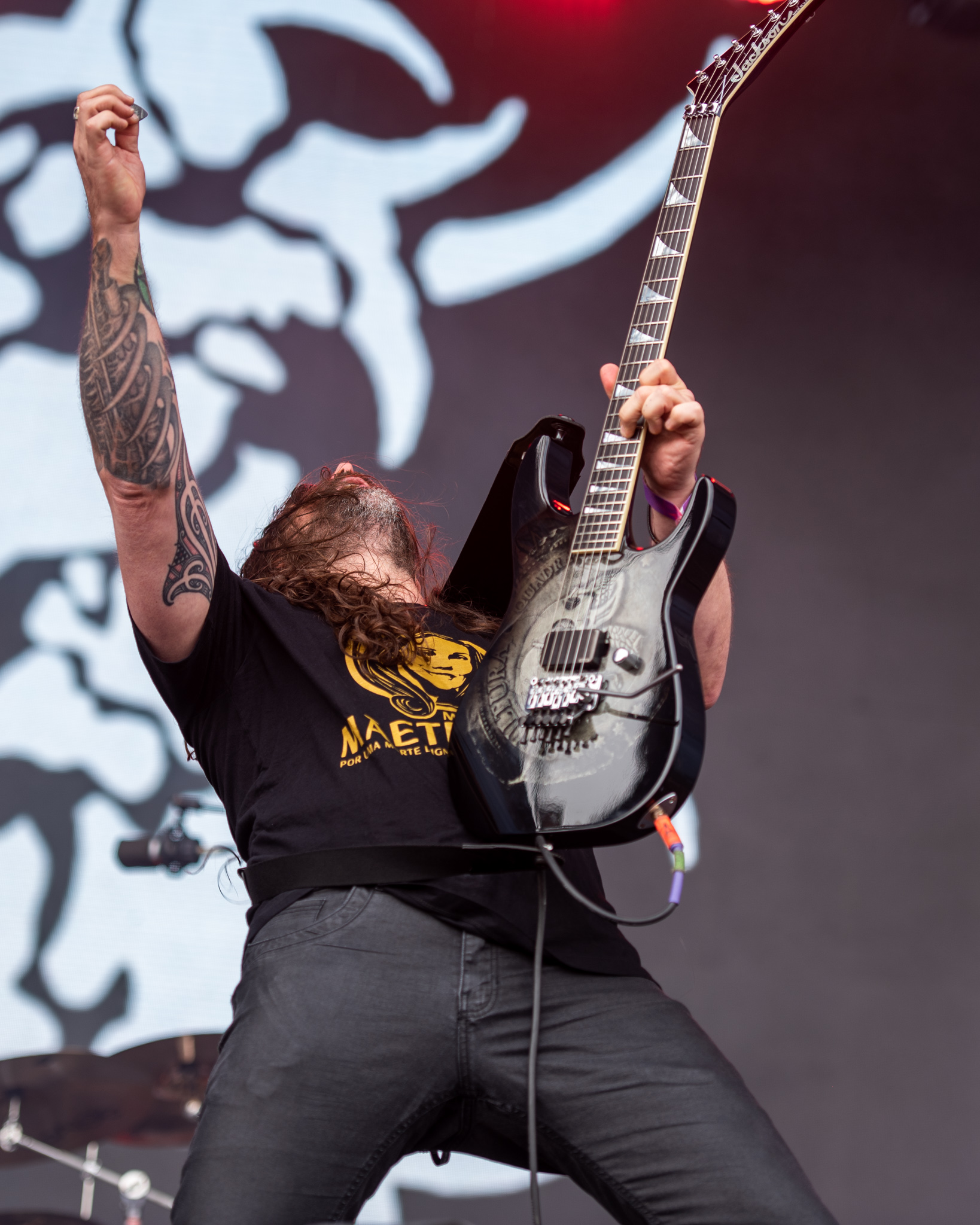 Sepultura no Knotfest Brasil. Créditos: Leca Suzuki