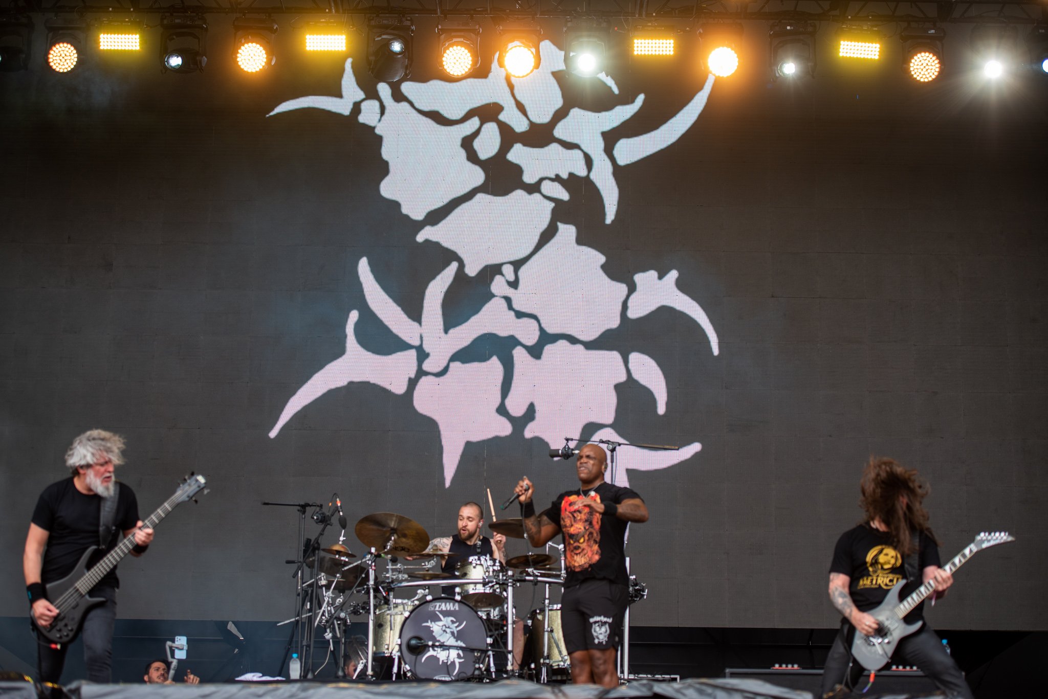 Sepultura no Knotfest Brasil. Créditos: Leca Suzuki
