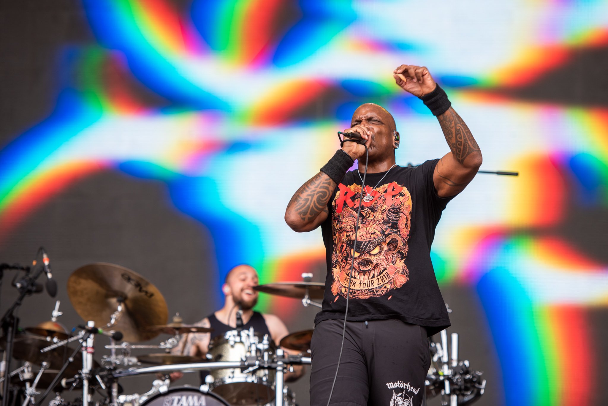 Sepultura no Knotfest Brasil. Créditos: Leca Suzuki