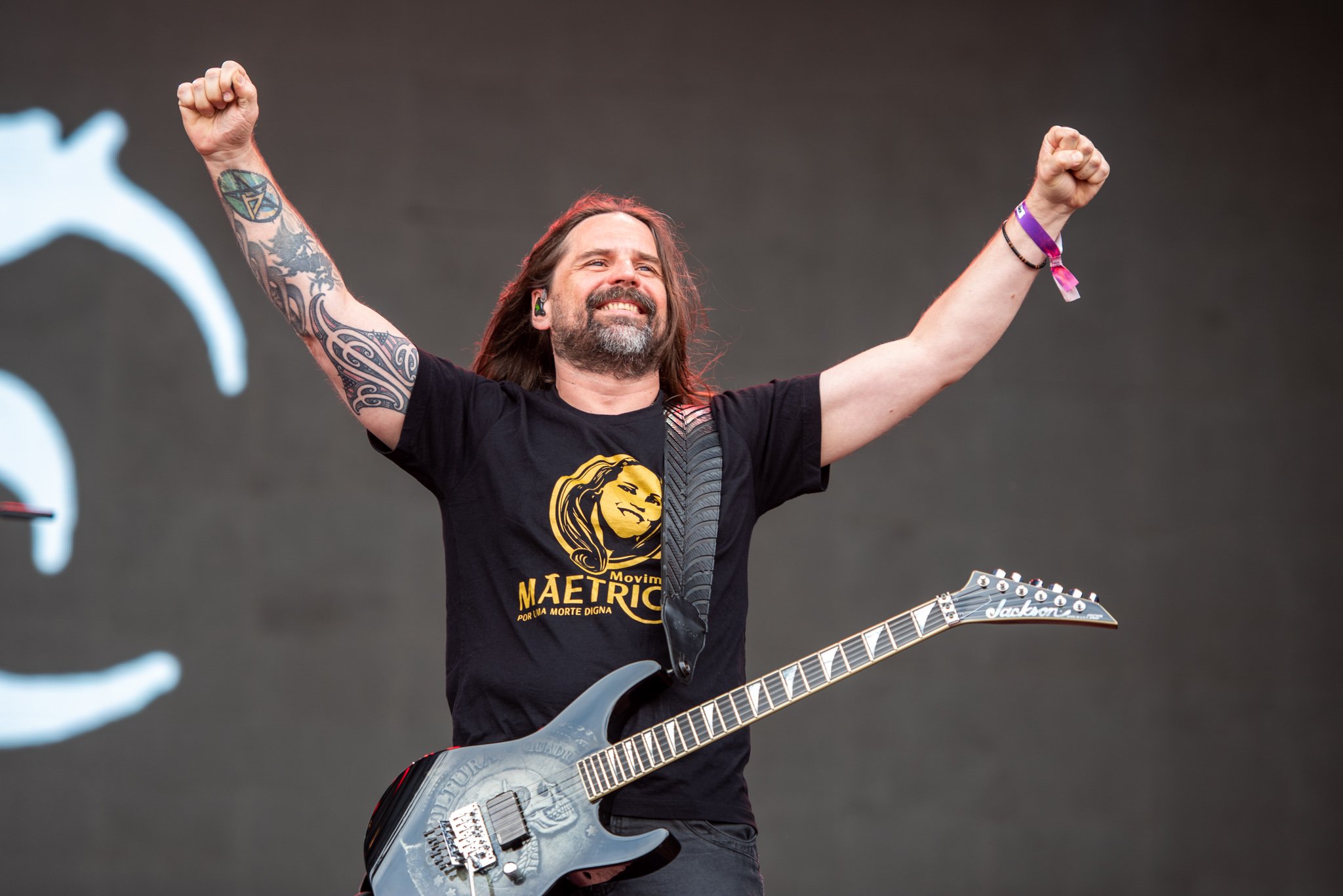 Sepultura no Knotfest Brasil. Créditos: Leca Suzuki