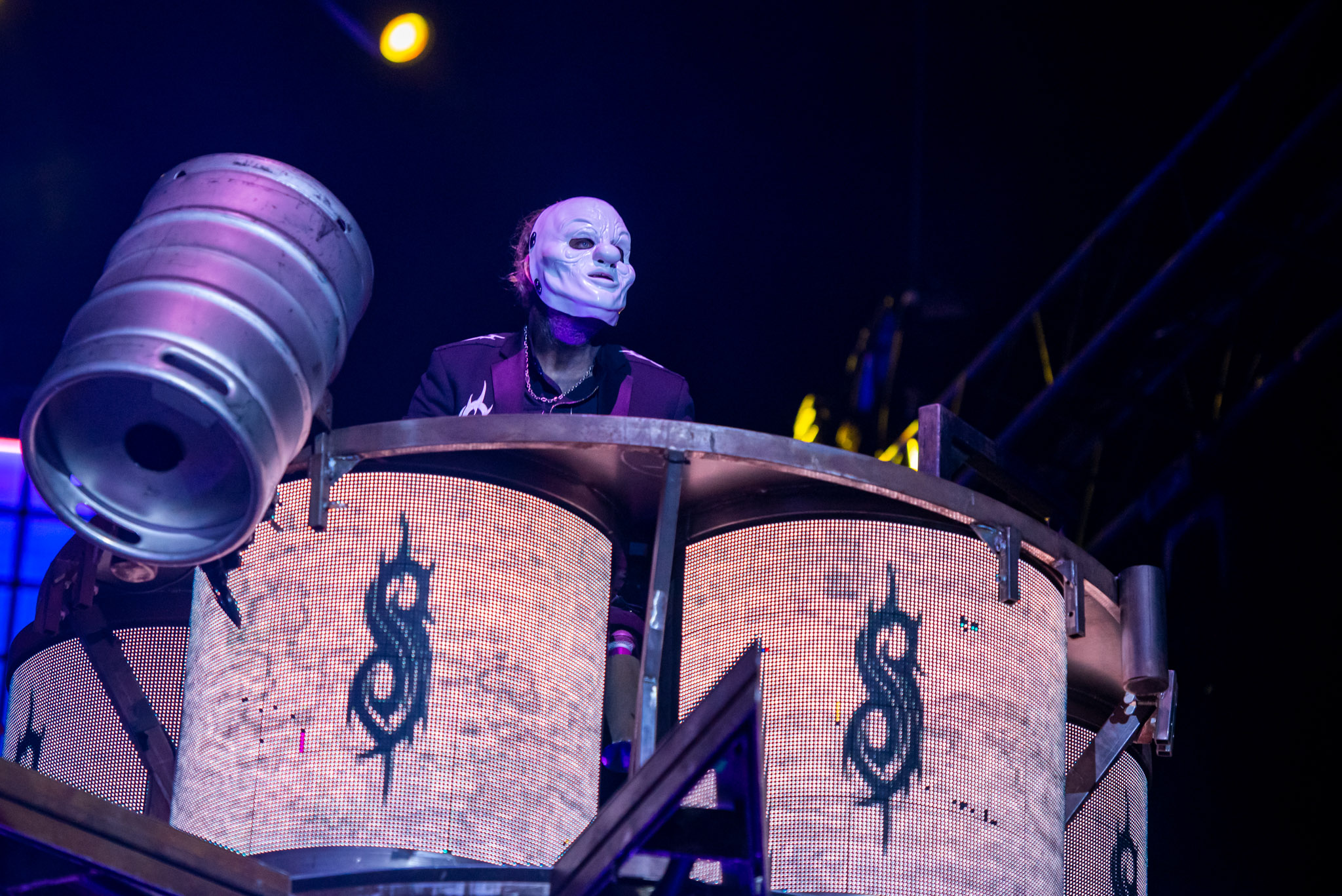 Slipknot no Knotfest Brasil. Créditos: Leca Suzuki