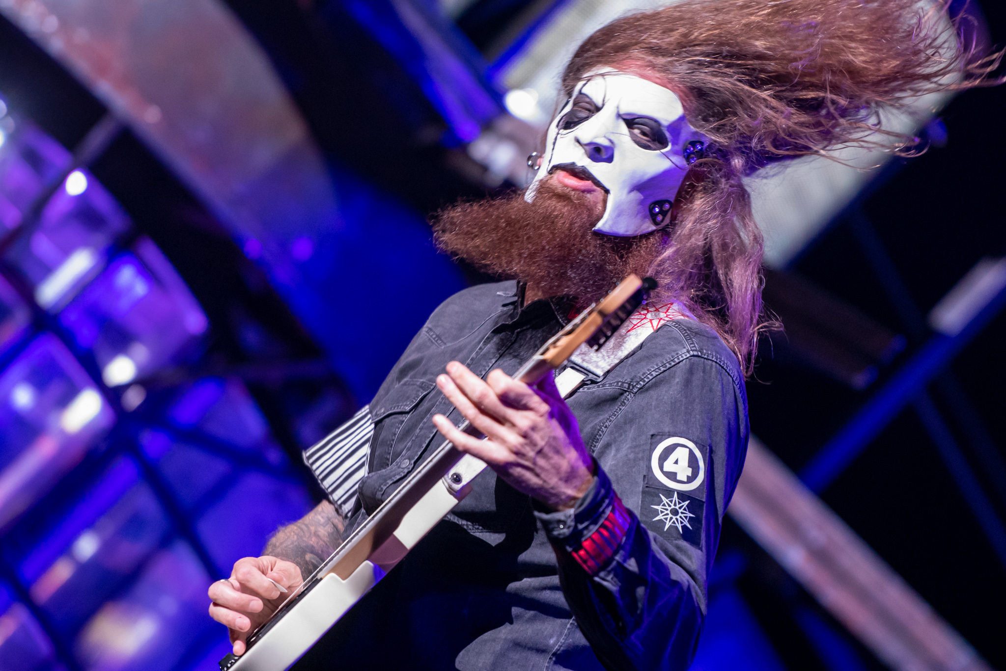 Slipknot no Knotfest Brasil. Créditos: Leca Suzuki