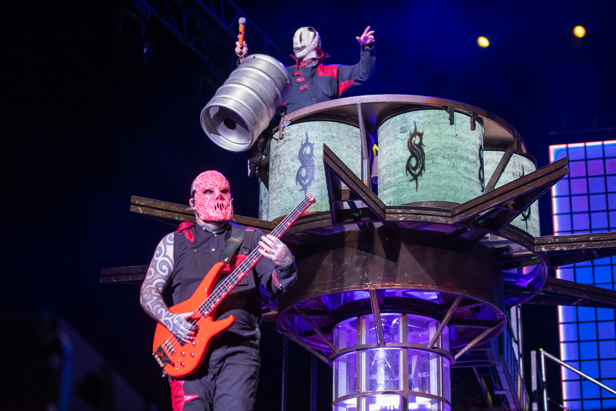Slipknot no Knotfest Brasil. Créditos: Leca Suzuki
