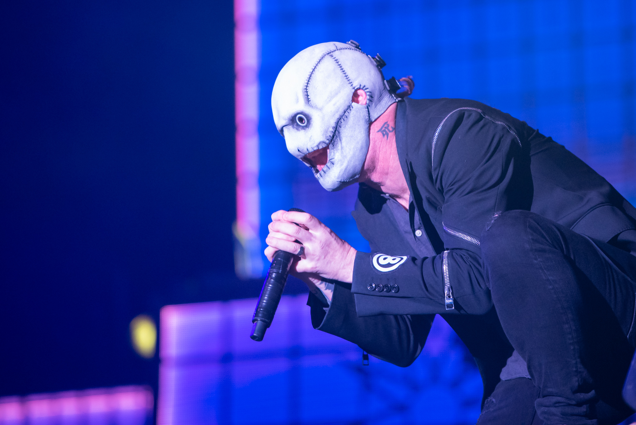 Slipknot no Knotfest Brasil. Créditos: Leca Suzuki