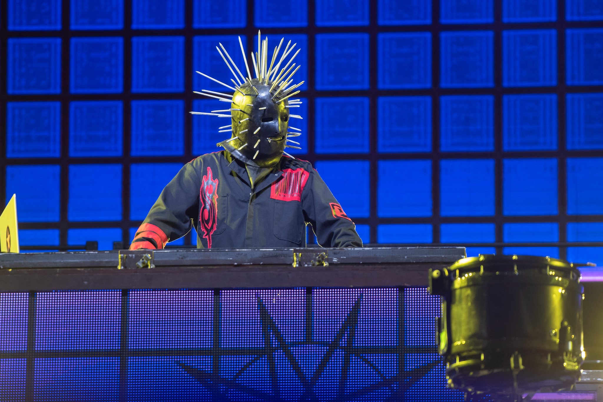 Slipknot no Knotfest Brasil. Créditos: Leca Suzuki