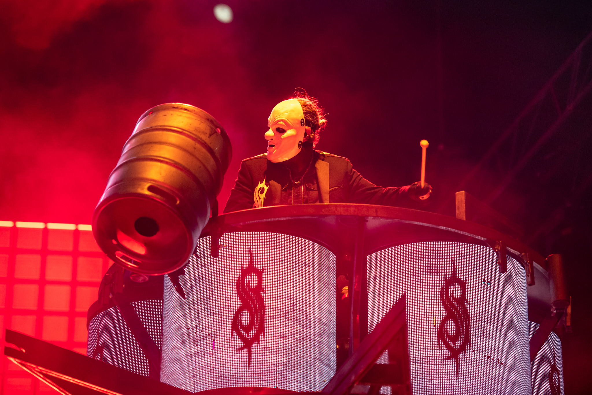 Slipknot no Knotfest Brasil. Créditos: Leca Suzuki