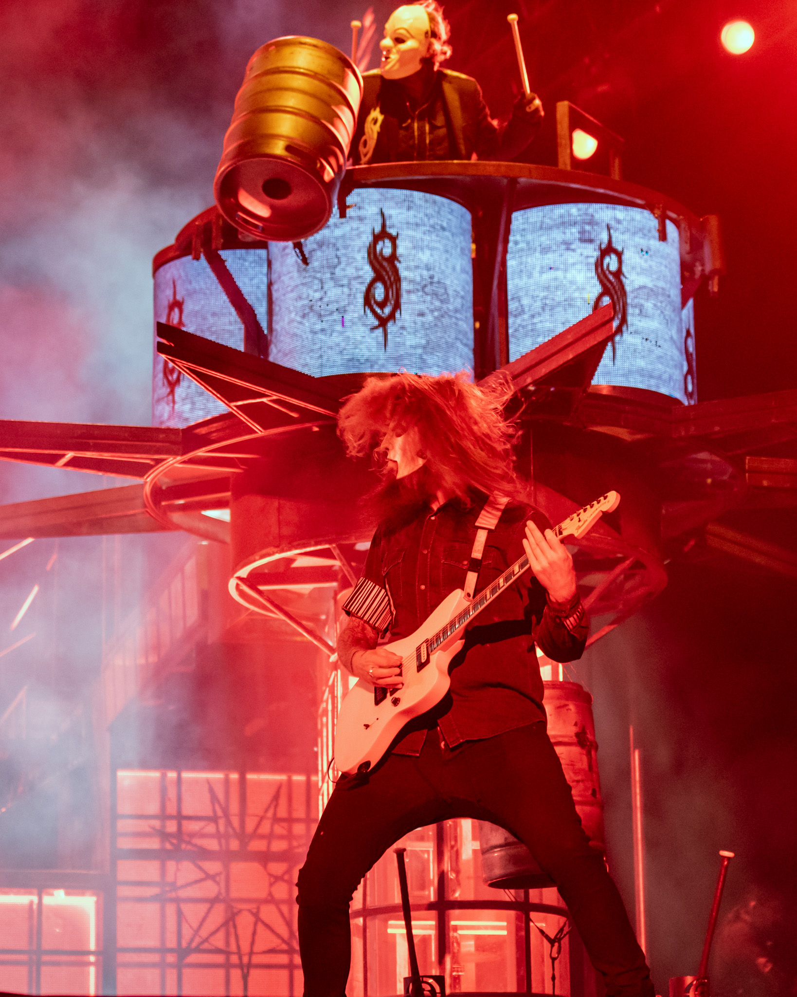 Slipknot no Knotfest Brasil. Créditos: Leca Suzuki