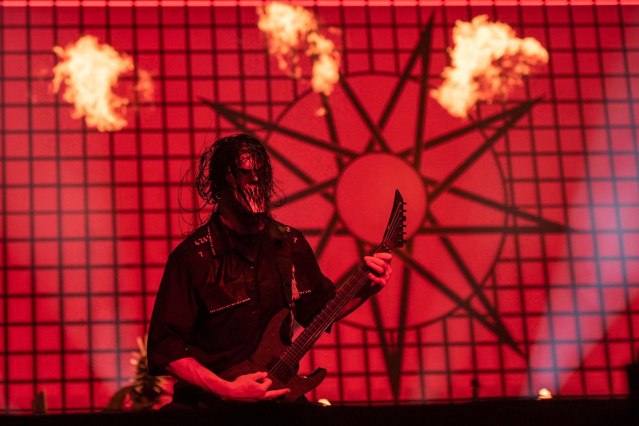 Slipknot no Knotfest Brasil. Créditos: Leca Suzuki