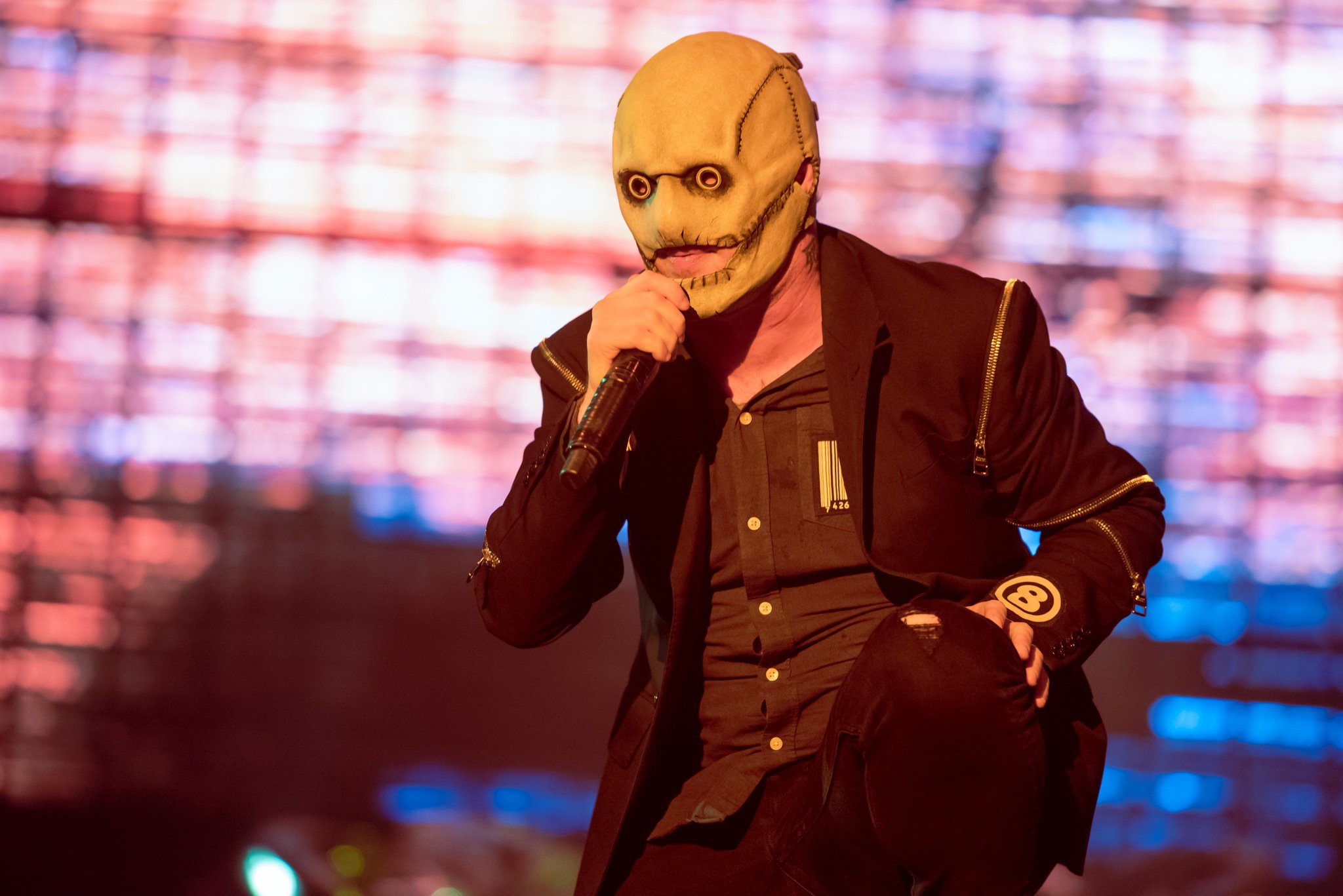 Slipknot no Knotfest Brasil. Créditos: Leca Suzuki