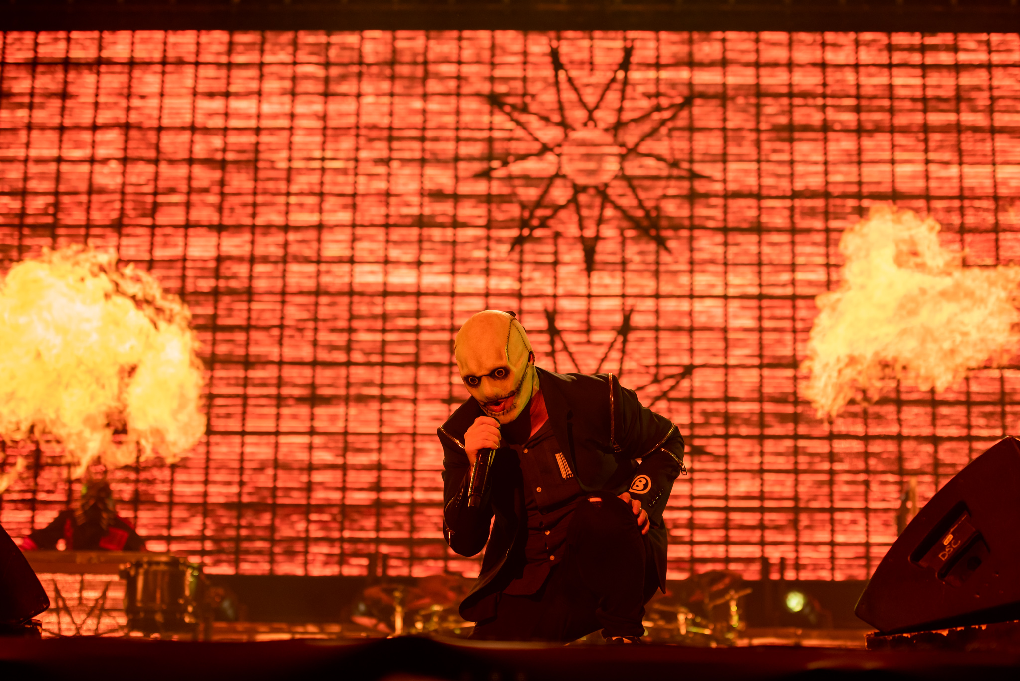 Slipknot no Knotfest Brasil. Créditos: Leca Suzuki