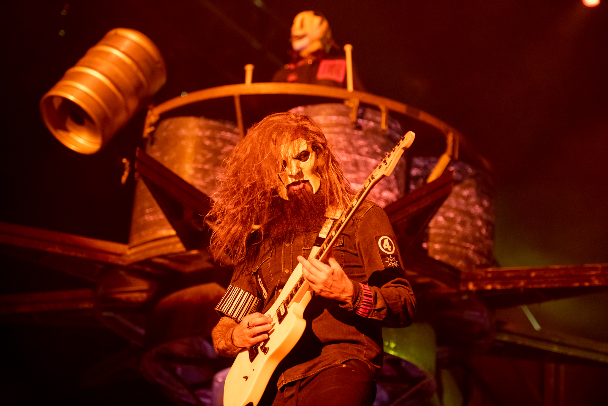 Slipknot no Knotfest Brasil. Créditos: Leca Suzuki