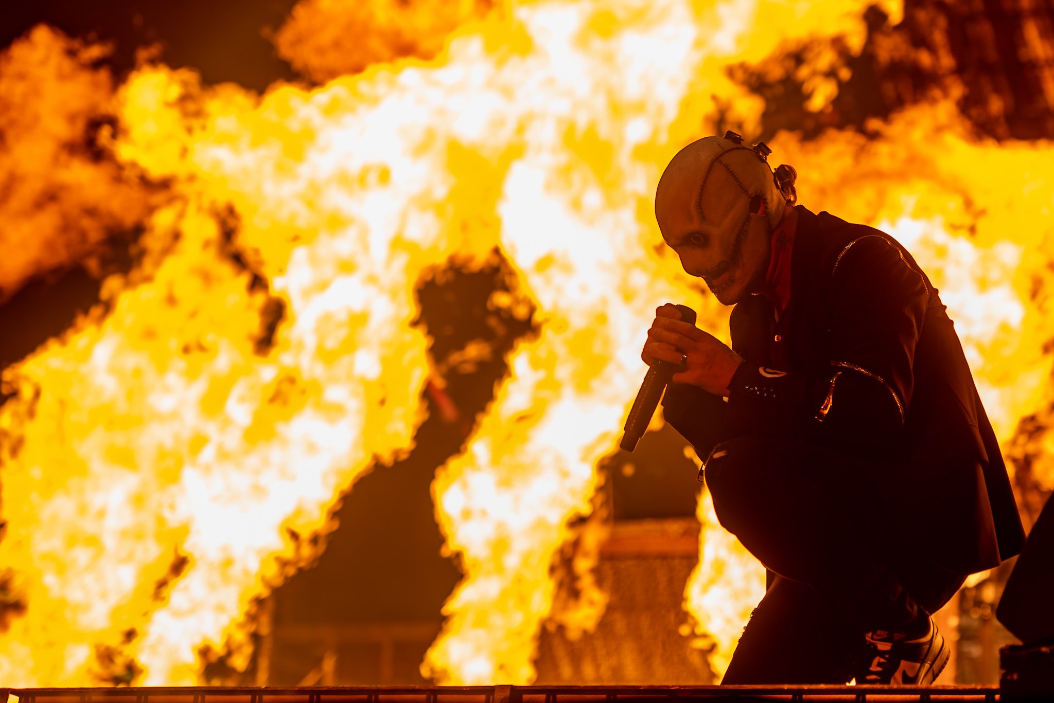 Slipknot no Knotfest Brasil. Créditos: Leca Suzuki