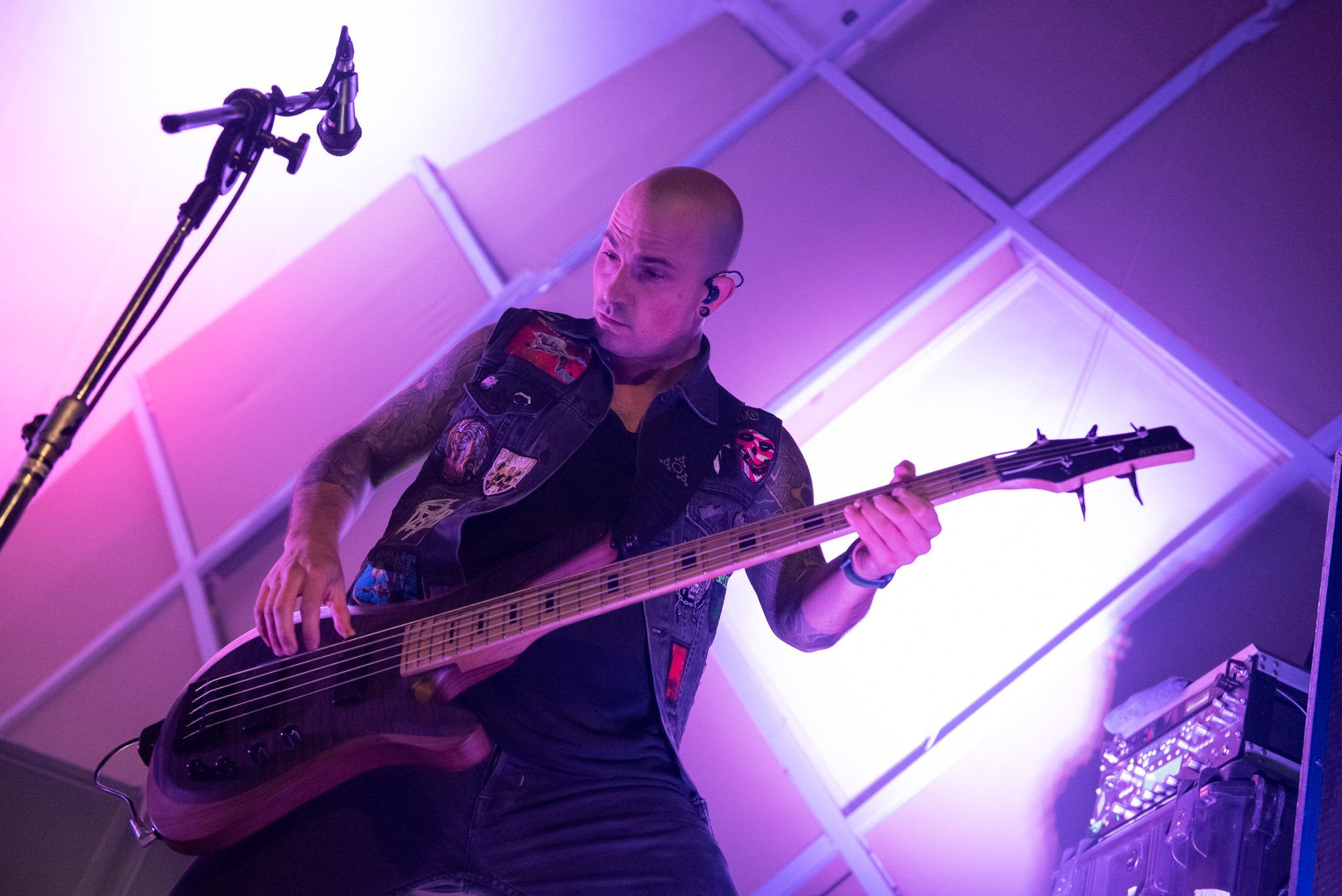 Trivium no Cine Joia, em São Paulo. Crédito: Leca Suzuki