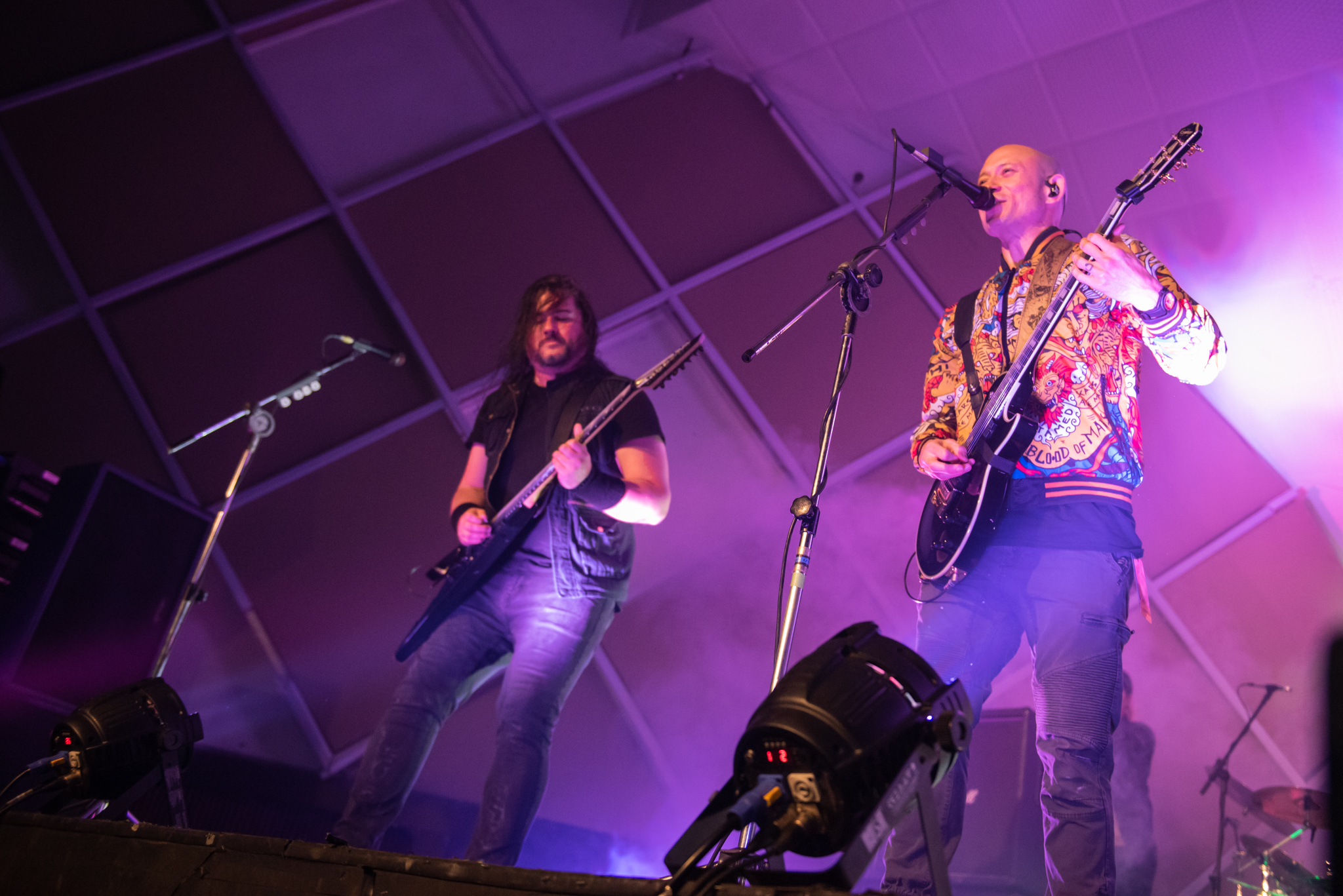 Trivium no Cine Joia, em São Paulo. Crédito: Leca Suzuki