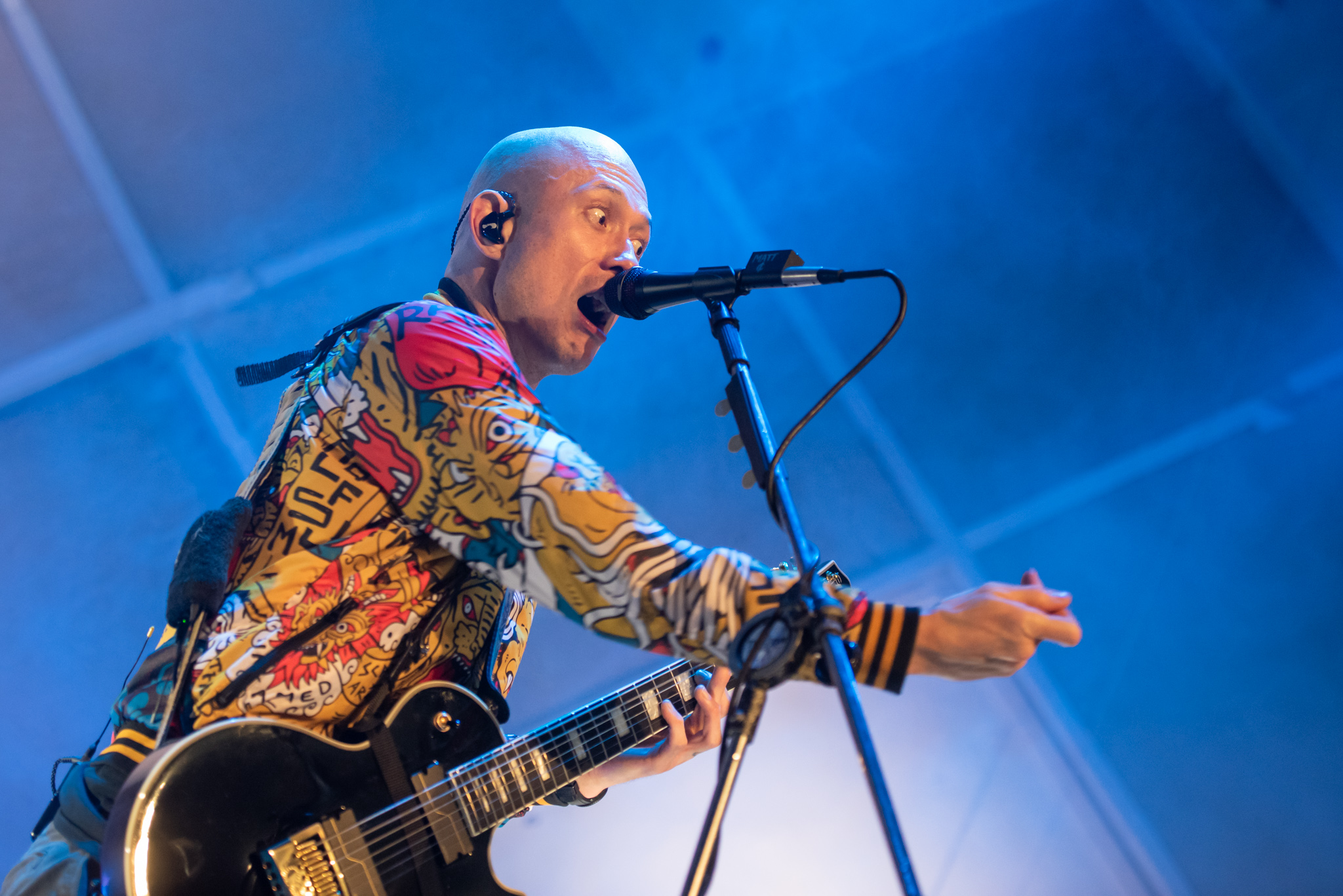 Trivium no Cine Joia, em São Paulo. Crédito: Leca Suzuki