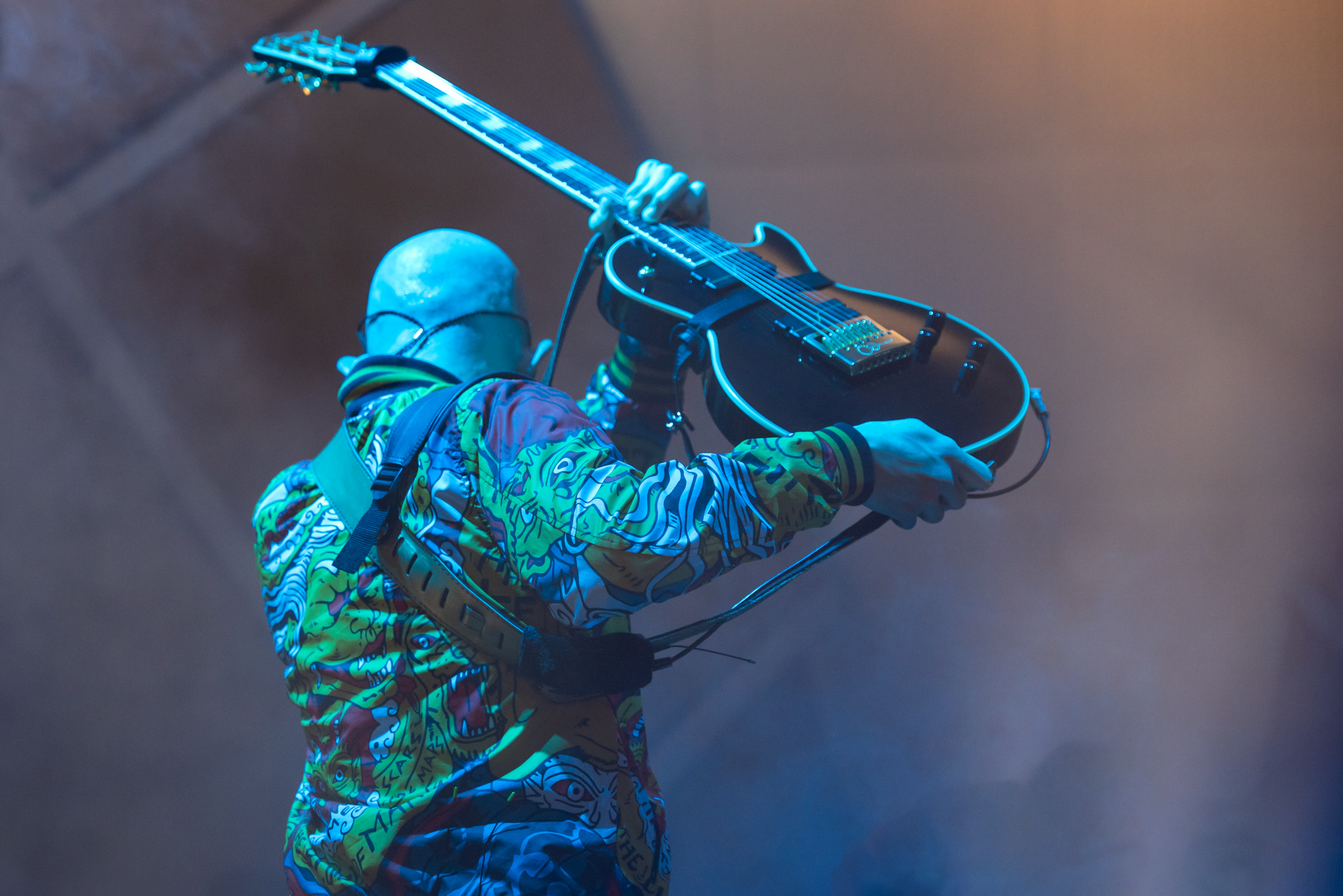 Trivium no Cine Joia, em São Paulo. Crédito: Leca Suzuki