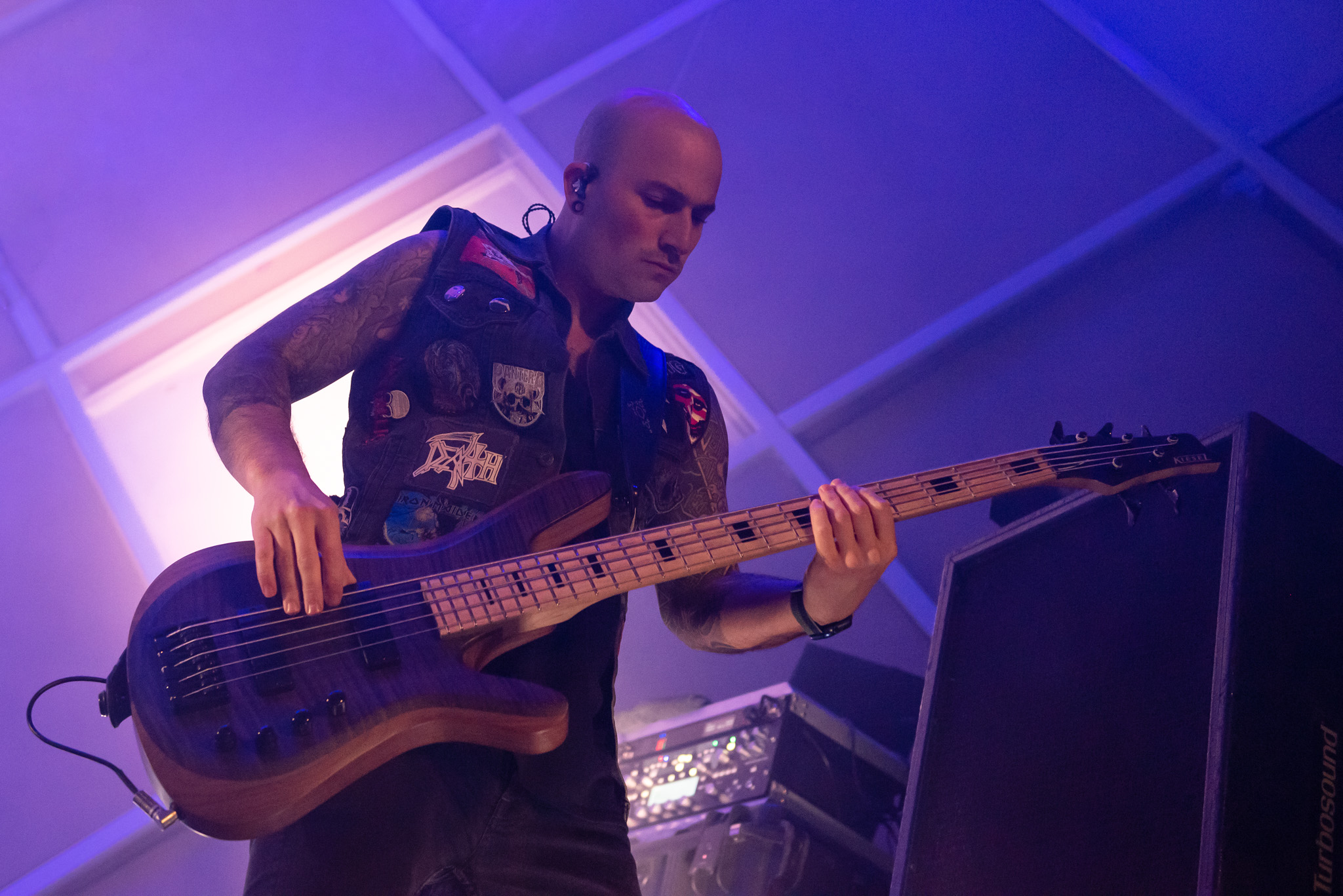 Trivium no Cine Joia, em São Paulo. Crédito: Leca Suzuki