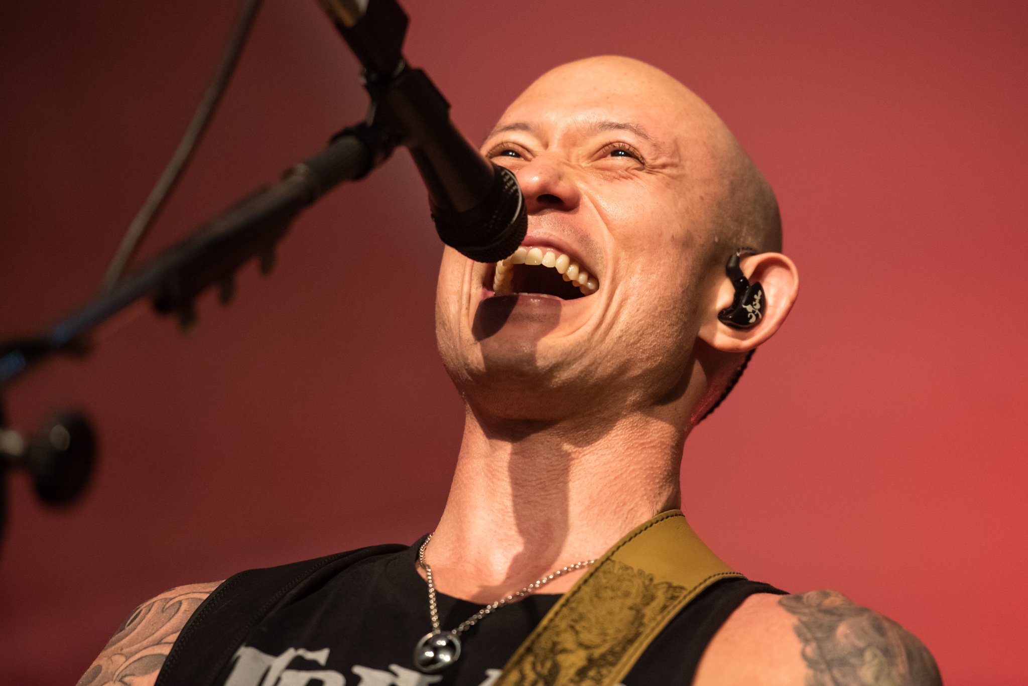 Trivium no Cine Joia, em São Paulo. Crédito: Leca Suzuki