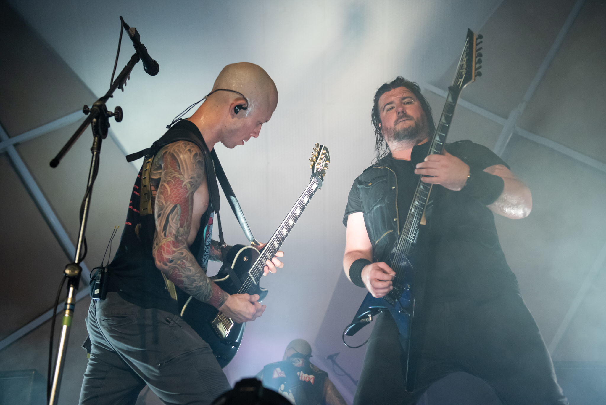 Trivium no Cine Joia, em São Paulo. Crédito: Leca Suzuki