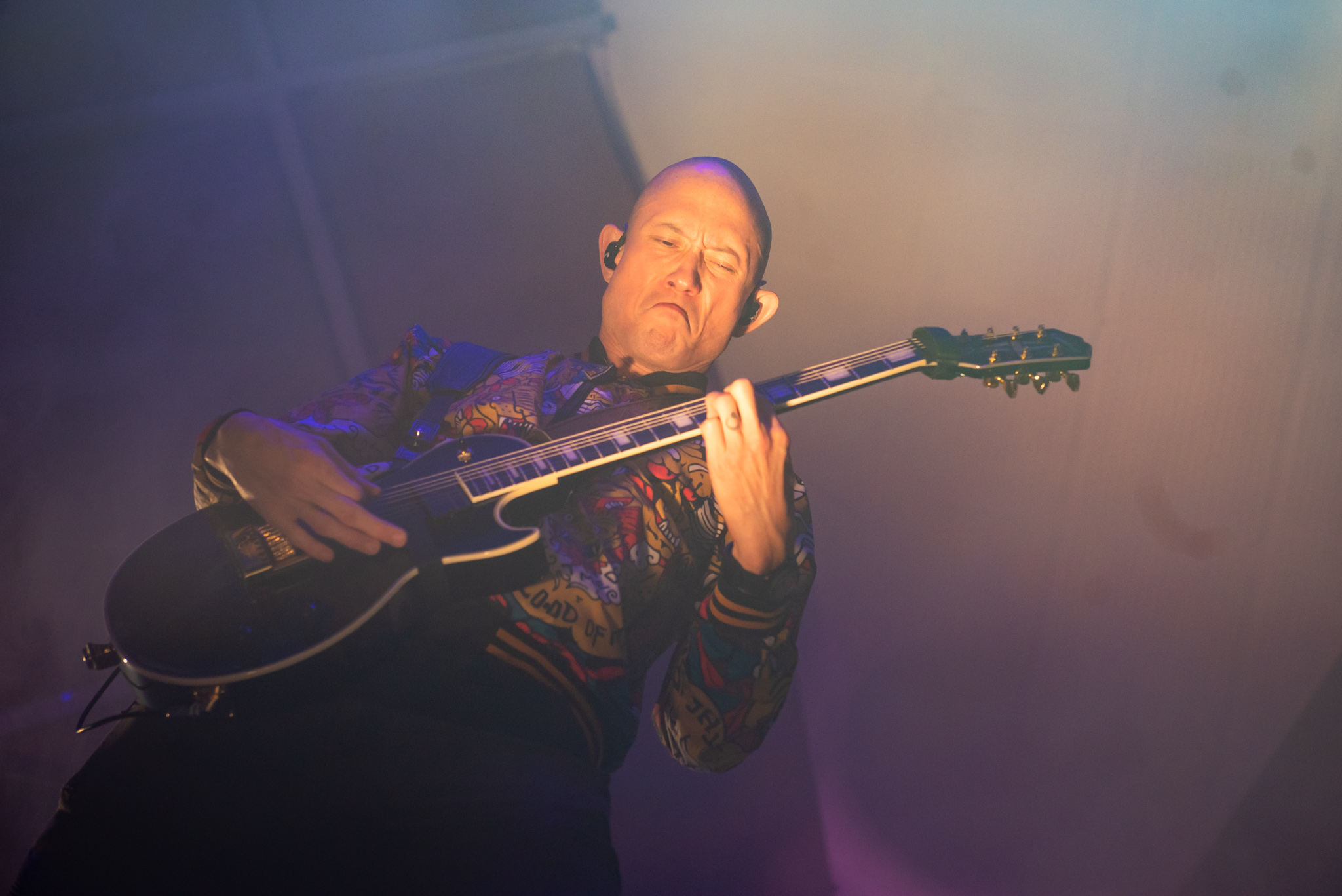 Trivium no Cine Joia, em São Paulo. Crédito: Leca Suzuki