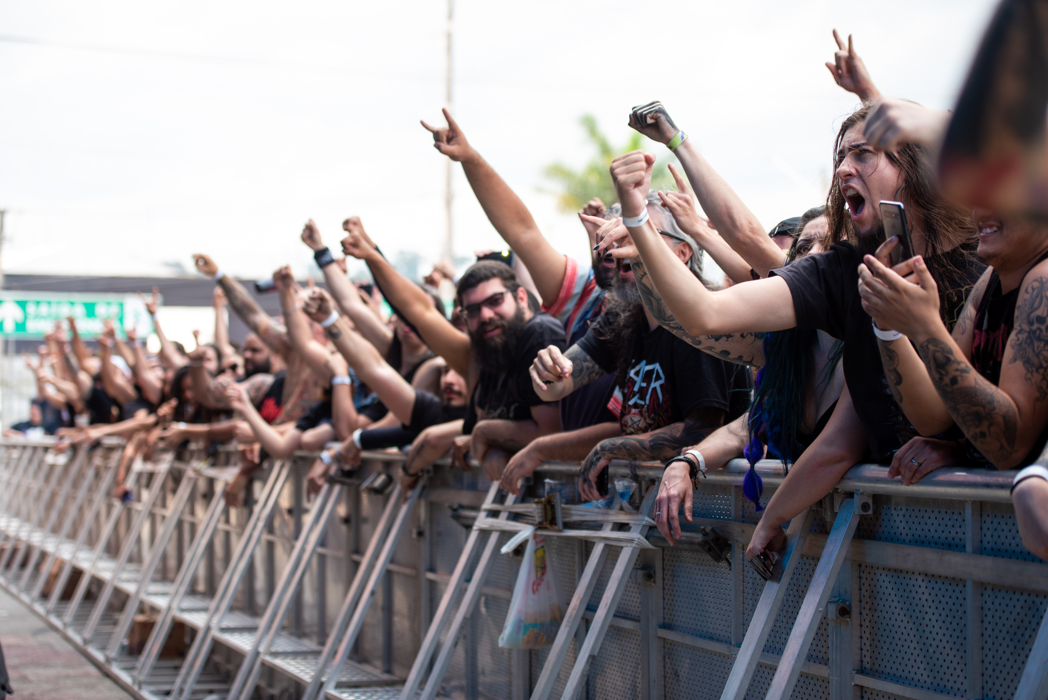 Trivium no Knotfest Brasil. Créditos: Leca Suzuki