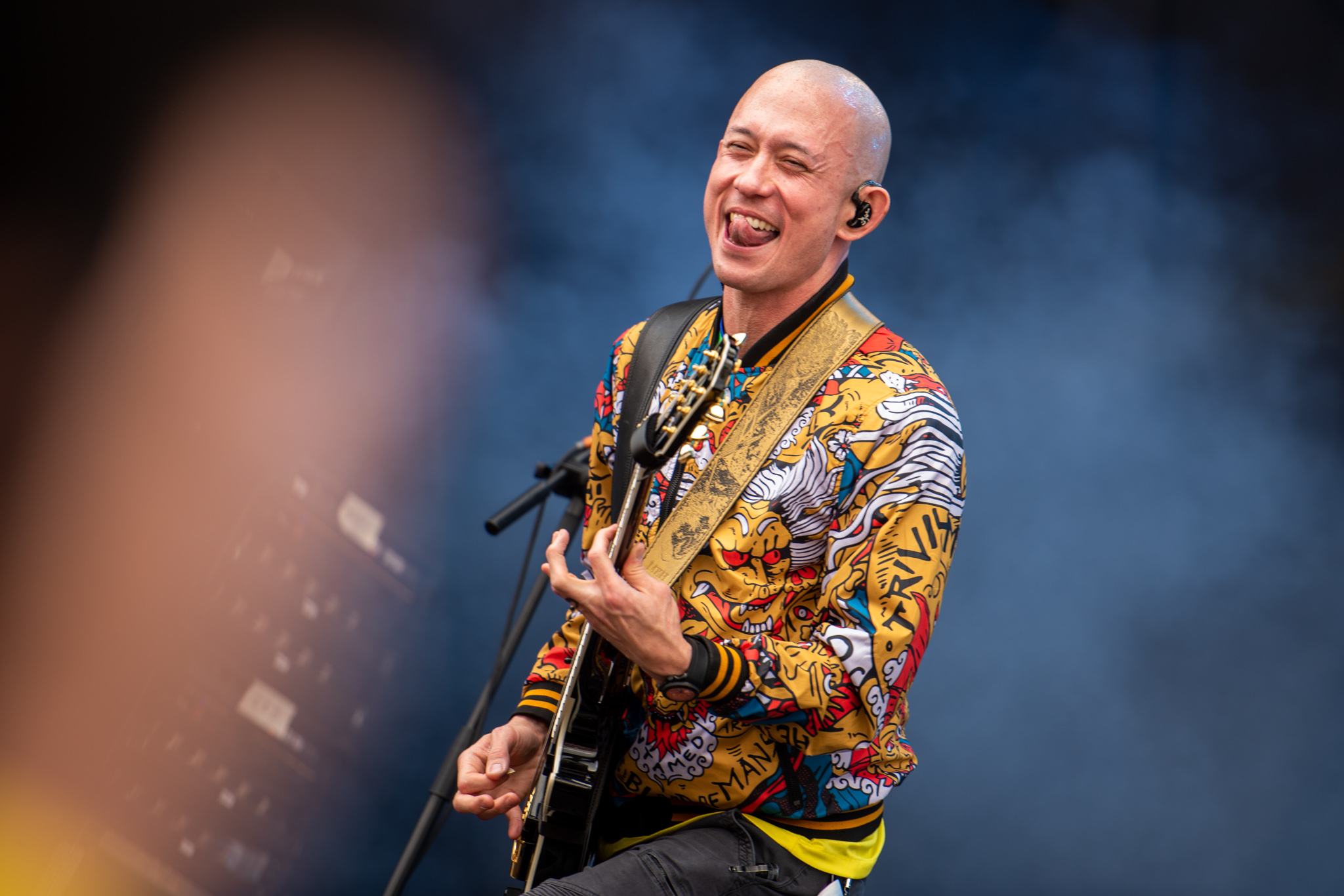 Trivium no Knotfest Brasil. Créditos: Leca Suzuki