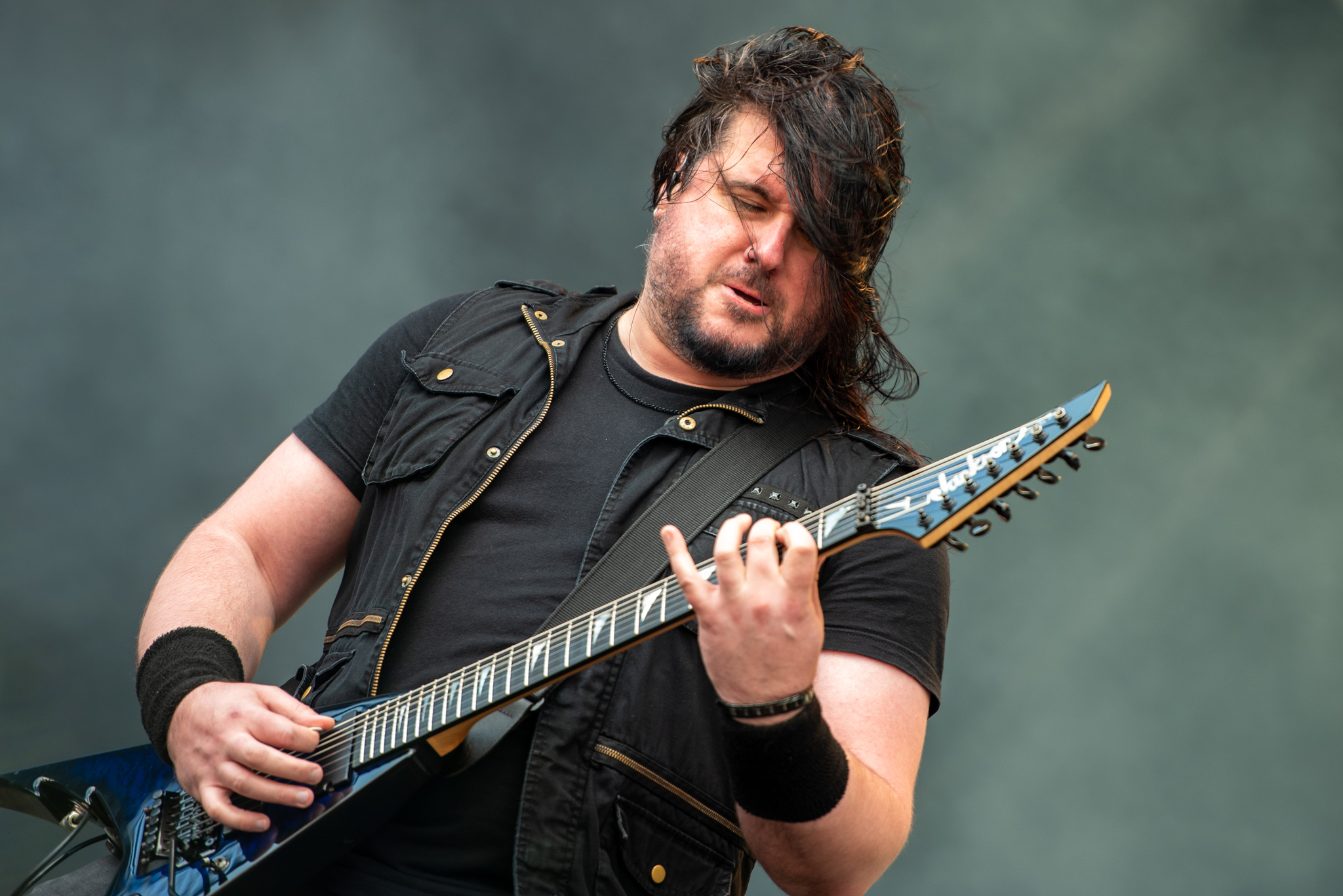 Trivium no Knotfest Brasil. Créditos: Leca Suzuki