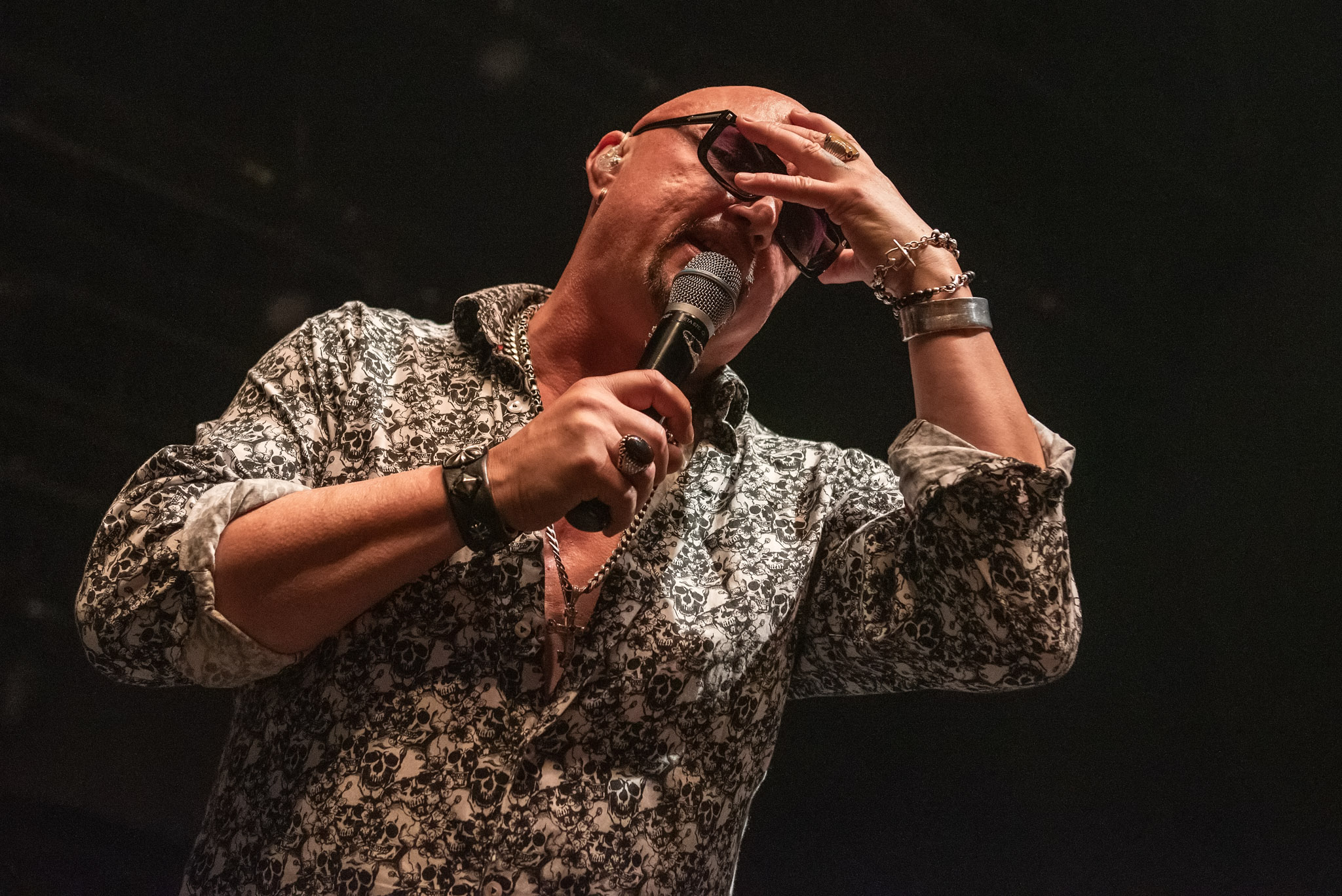 Geoff Tate em São Paulo. Créditos: Leca Suzuki