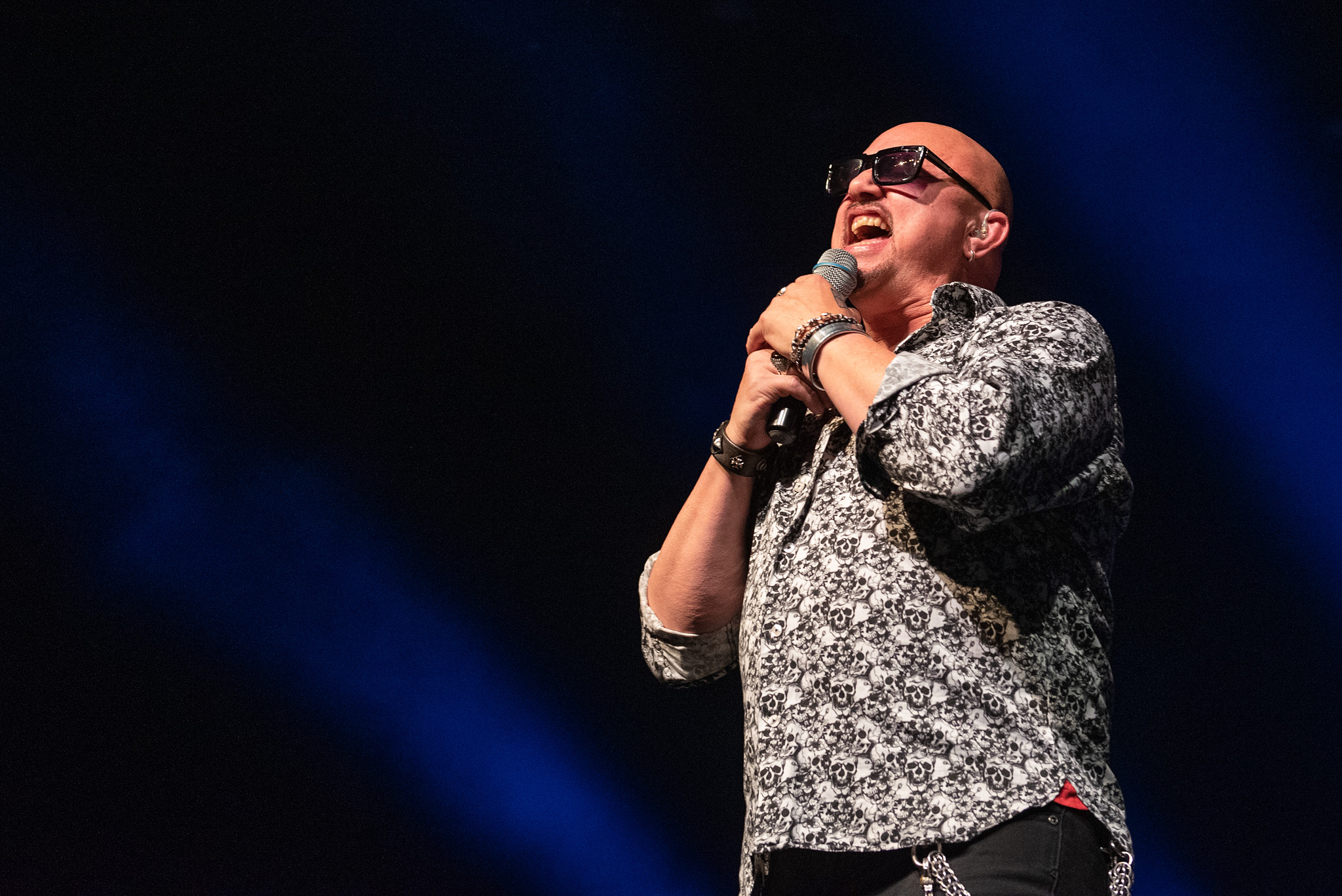 Geoff Tate em São Paulo. Créditos: Leca Suzuki
